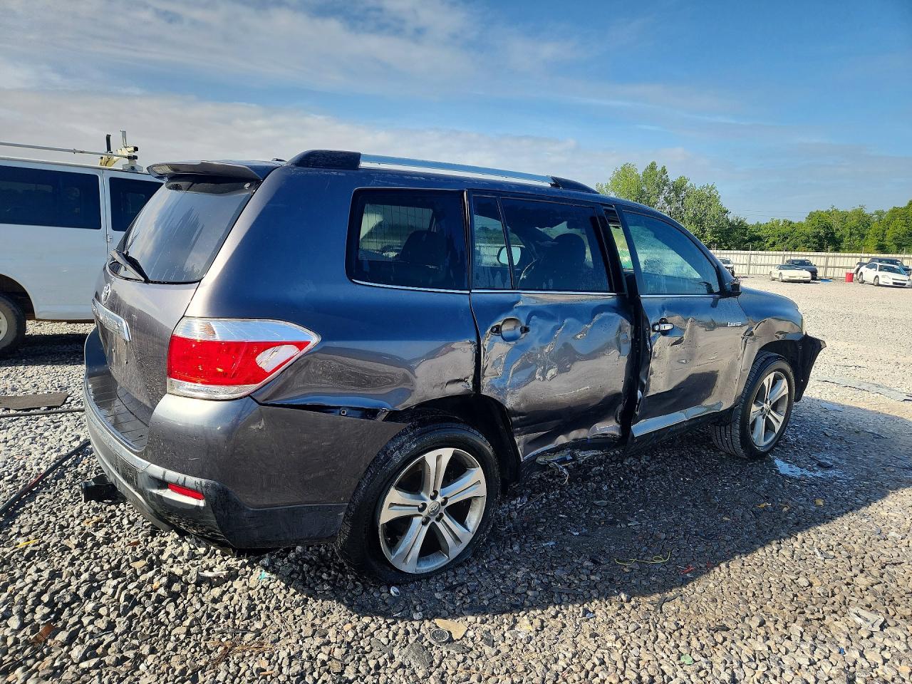2011 Toyota Highlander Limited Gray vin: 5TDYK3EH2BS047513