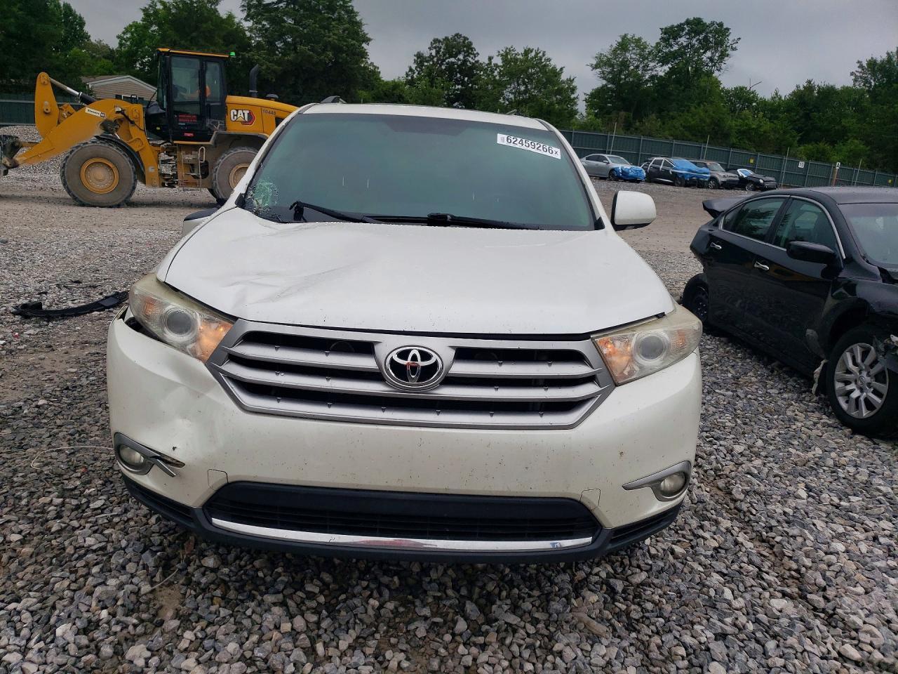 2012 Toyota Highlander Limited Белый vin: 5TDYK3EH2CS052115