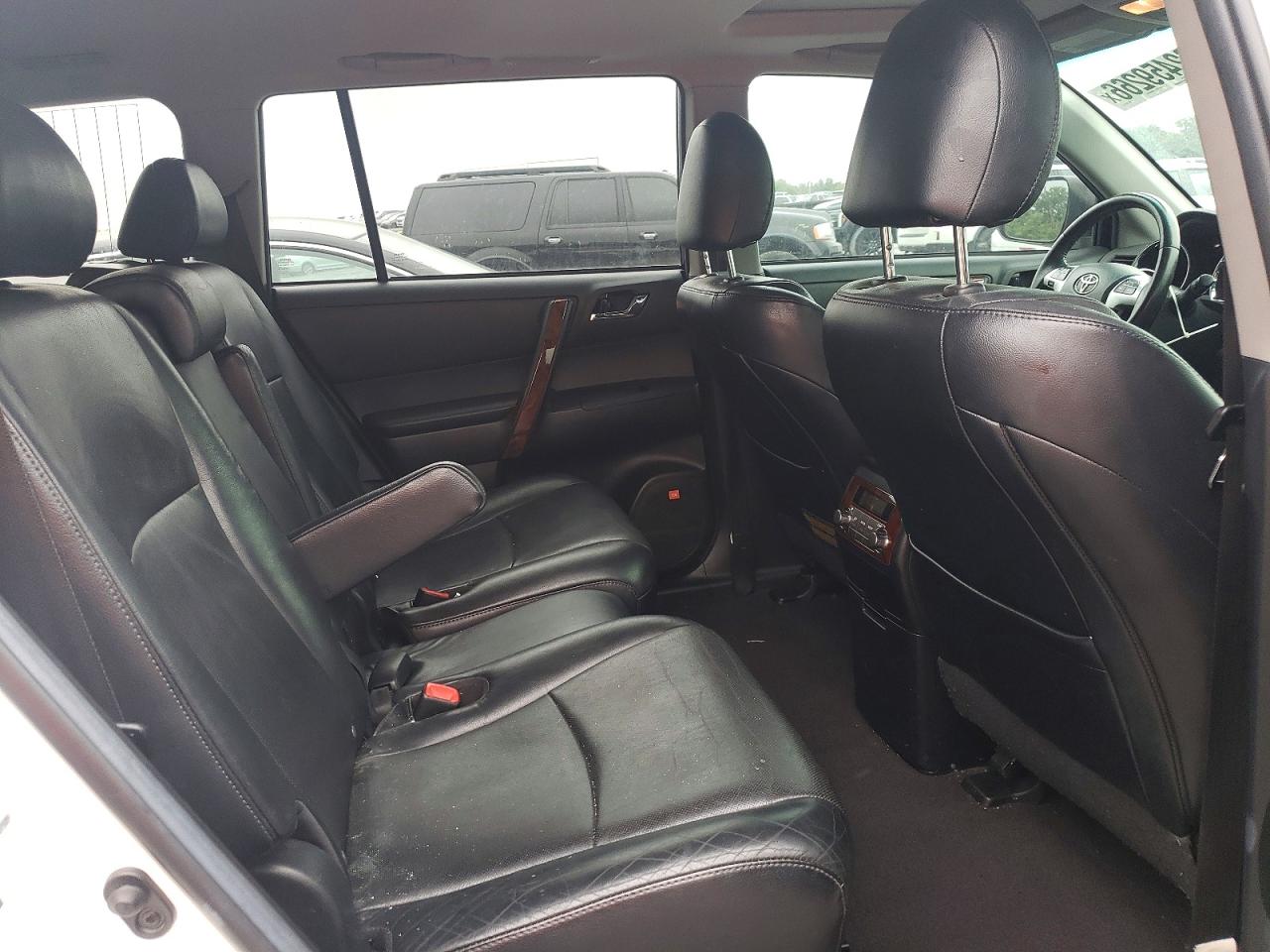 2012 Toyota Highlander Limited Белый vin: 5TDYK3EH2CS052115