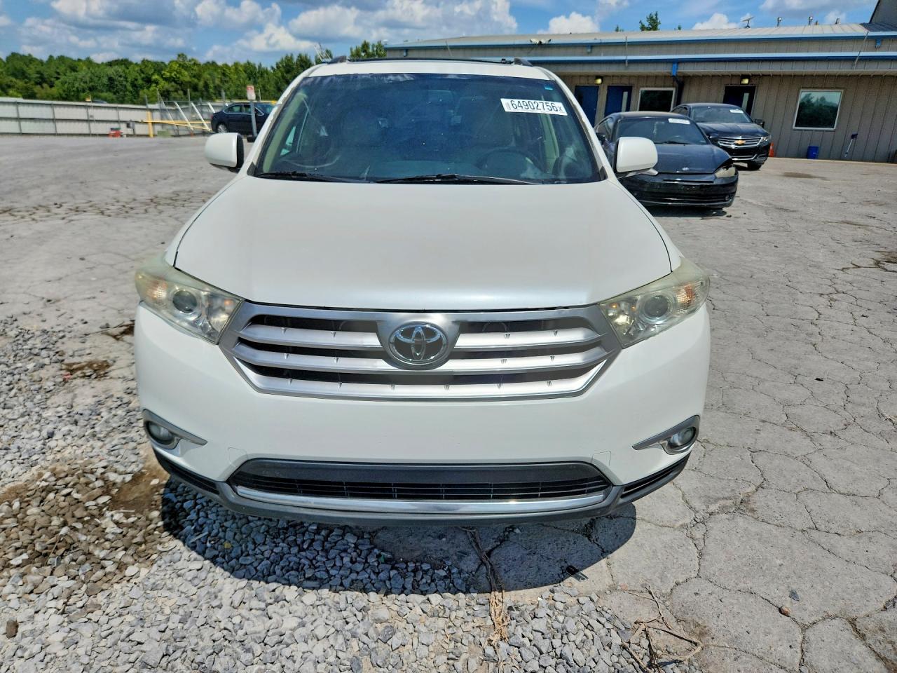2013 Toyota Highlander Limited White vin: 5TDYK3EH2DS093894