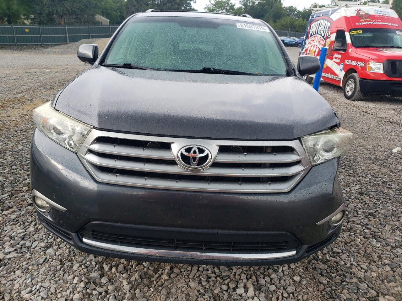 2013 Toyota Highlander Limited Серый vin: 5TDYK3EH2DS097816