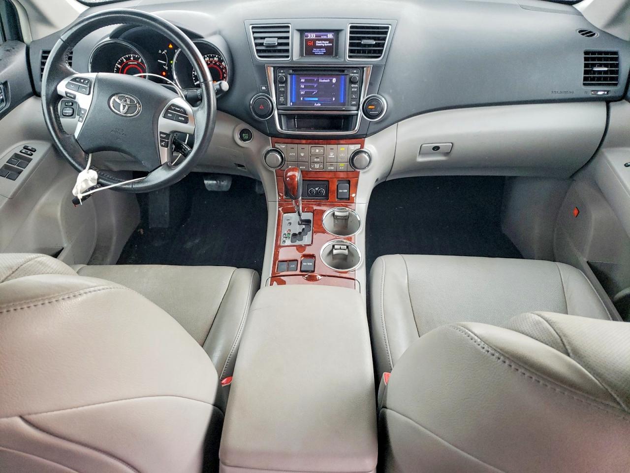 2013 Toyota Highlander Limited Серый vin: 5TDYK3EH2DS097816