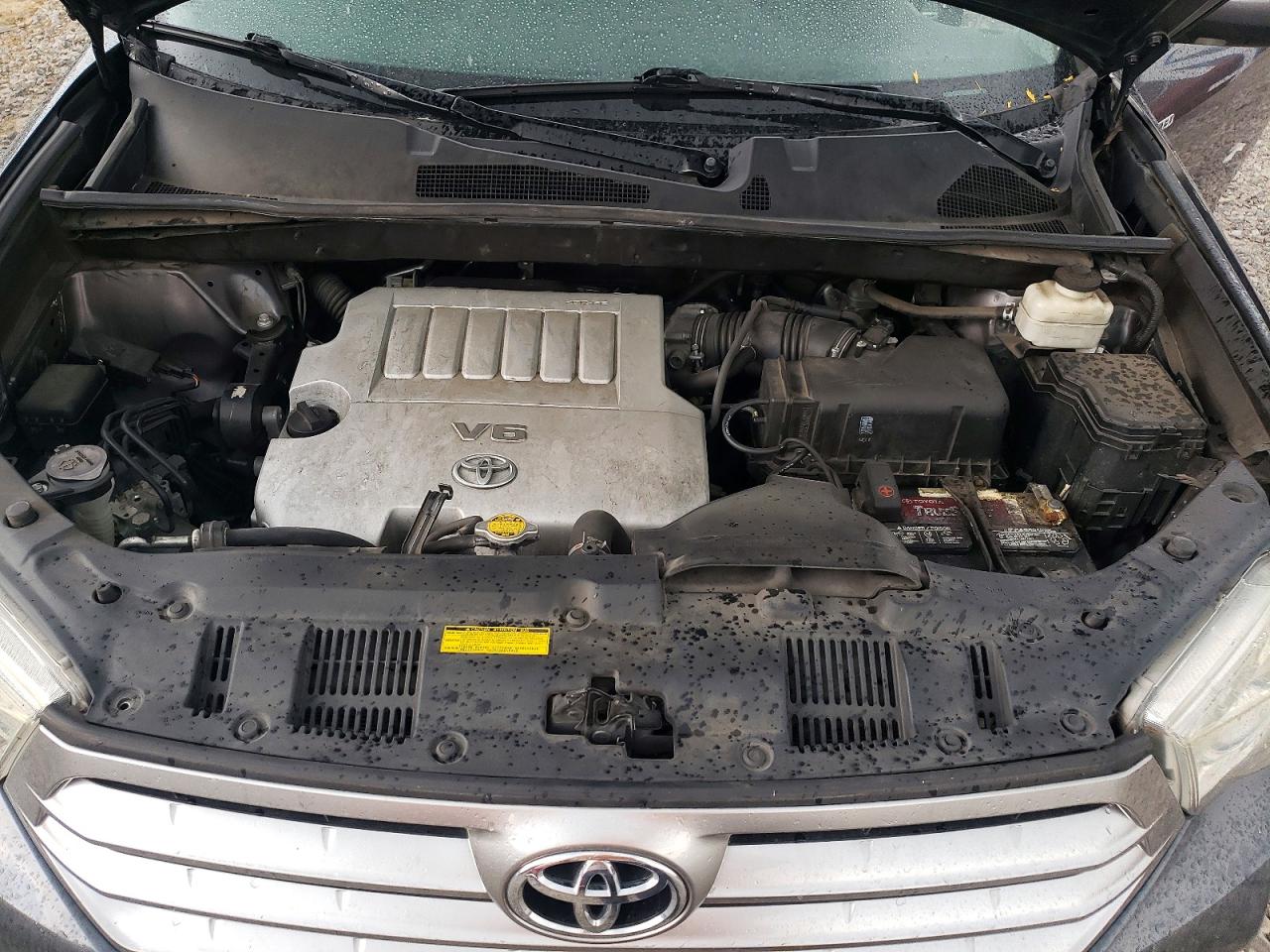 2013 Toyota Highlander Limited Серый vin: 5TDYK3EH2DS097816
