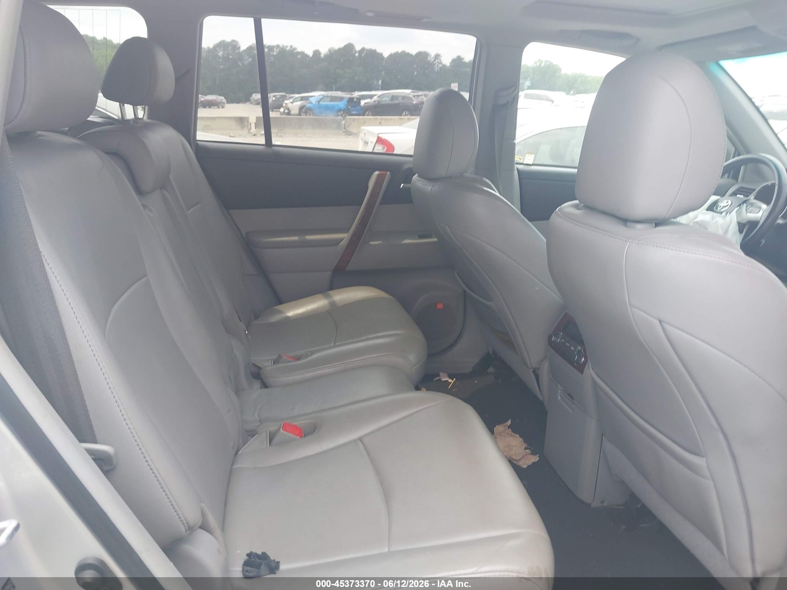 2013 Toyota Highlander Limited V6 Silver vin: 5TDYK3EH2DS139465