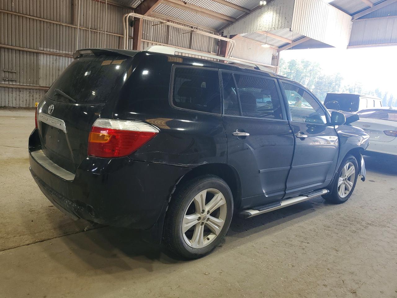 2010 Toyota Highlander Limited Black vin: 5TDYK3EH3AS007777