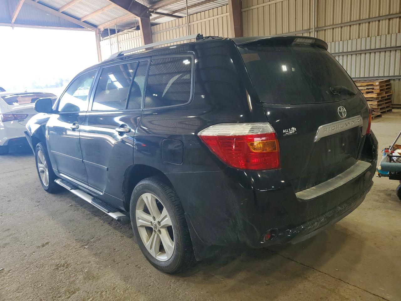 2010 Toyota Highlander Limited Black vin: 5TDYK3EH3AS007777