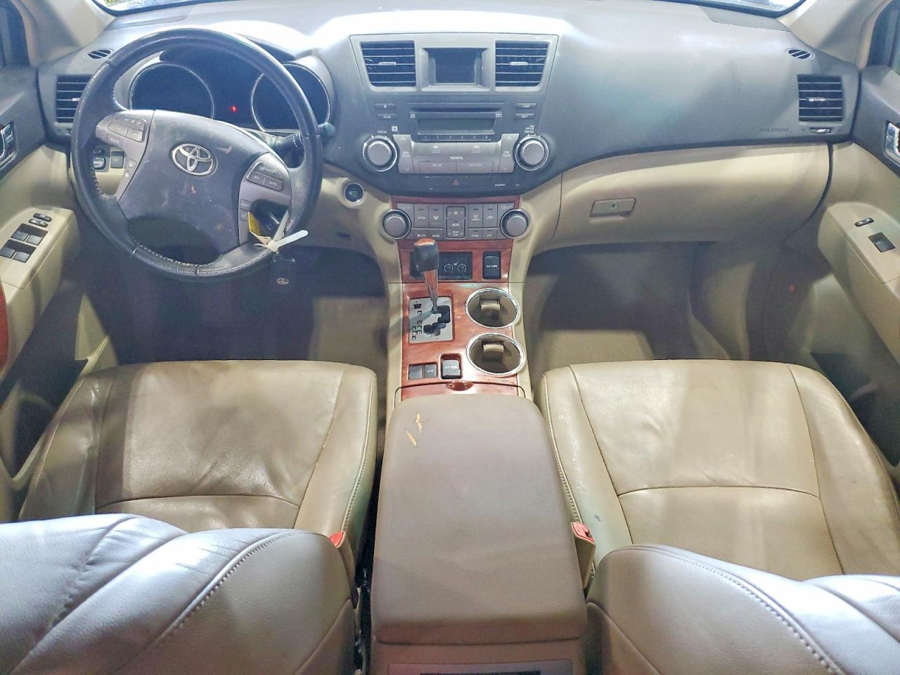 2010 Toyota Highlander Limited Black vin: 5TDYK3EH3AS007777