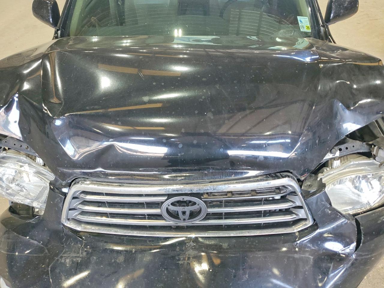 2010 Toyota Highlander Limited Black vin: 5TDYK3EH3AS007777