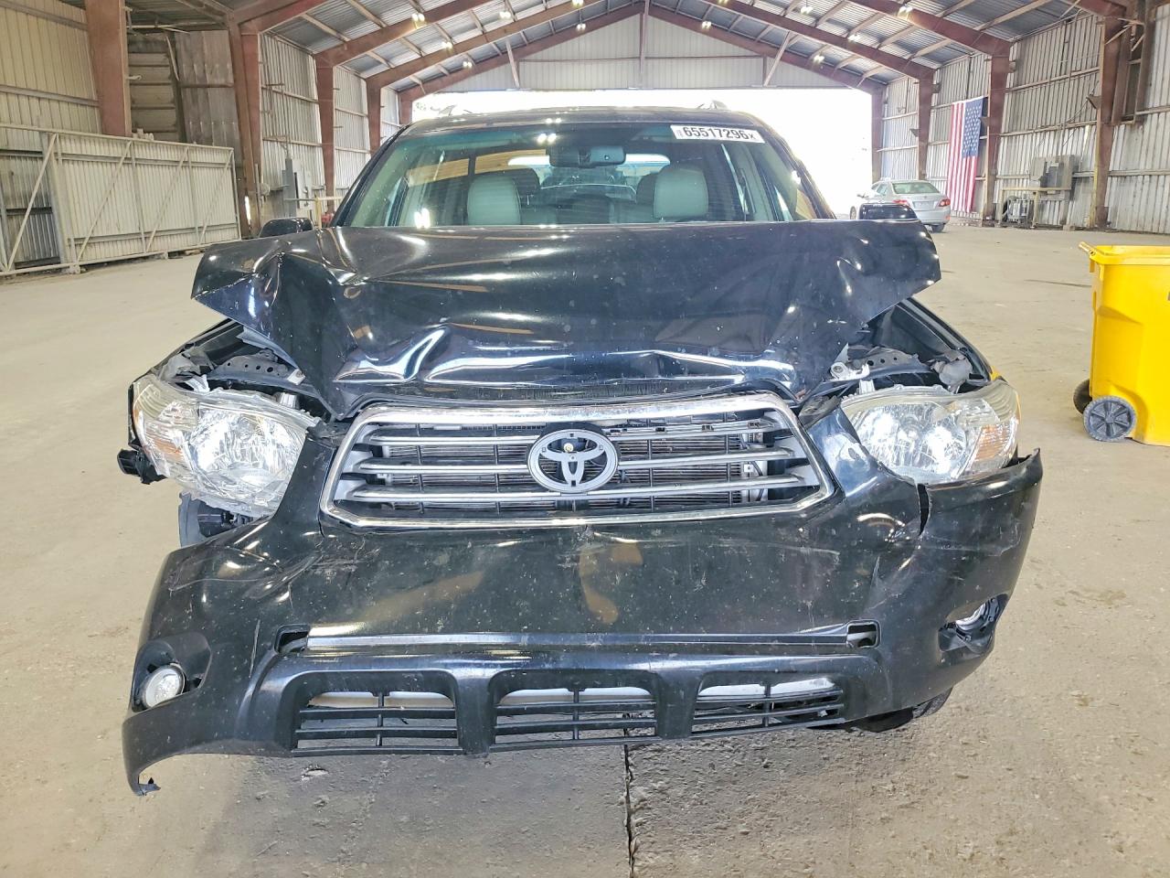 2010 Toyota Highlander Limited Black vin: 5TDYK3EH3AS007777