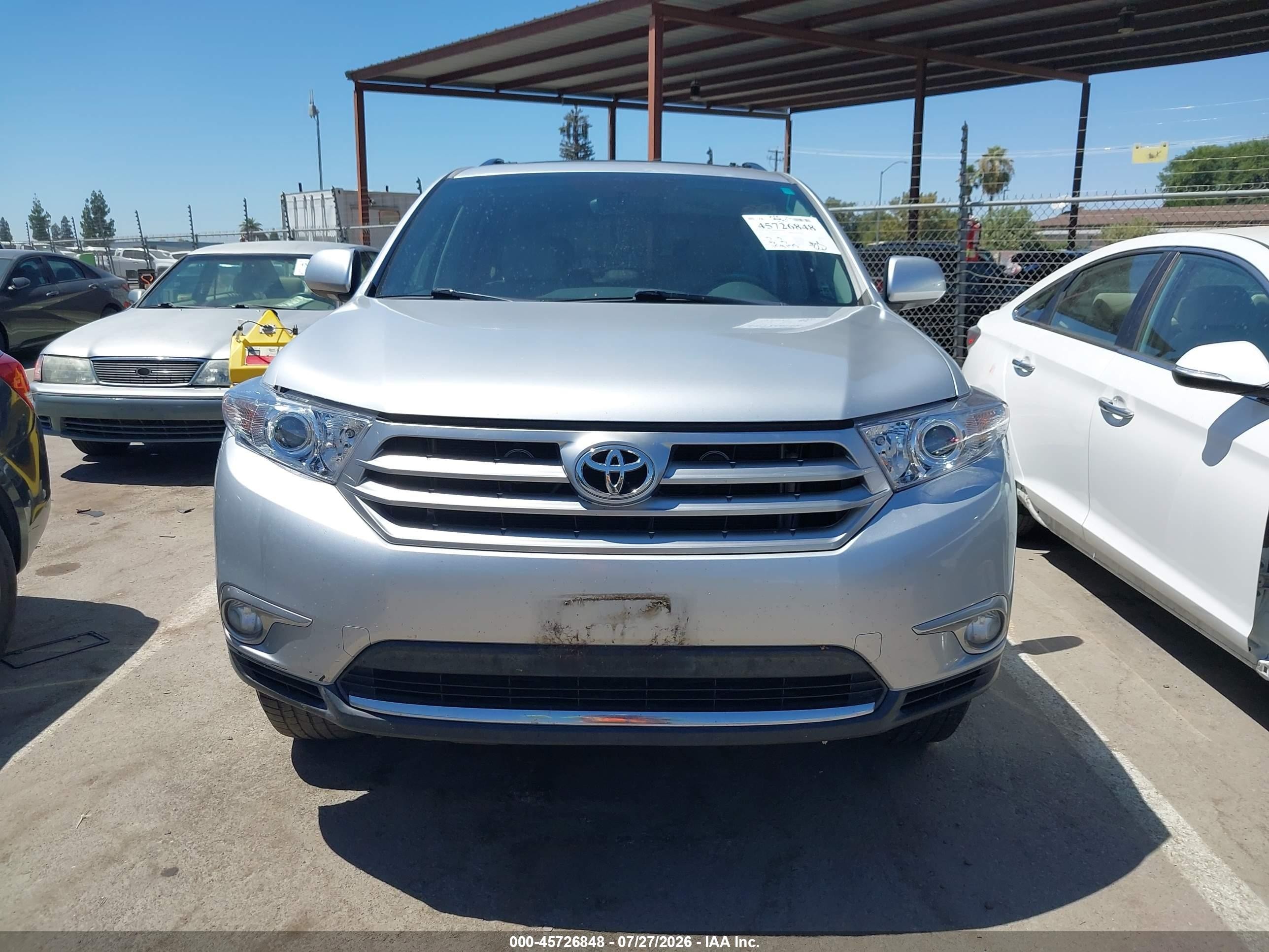 2012 Toyota Highlander Limited V6 Silver vin: 5TDYK3EH3CS077914