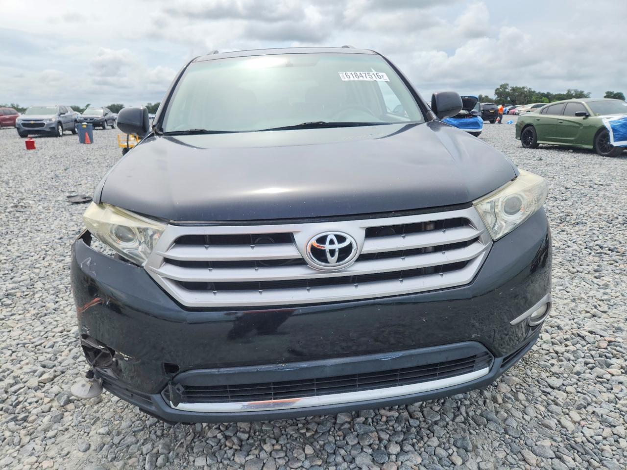 2012 Toyota Highlander Limited Black vin: 5TDYK3EH3CS082823