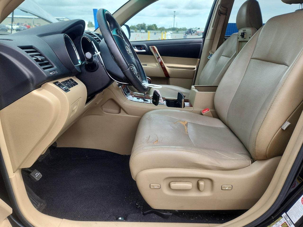 2012 Toyota Highlander Limited Black vin: 5TDYK3EH3CS082823
