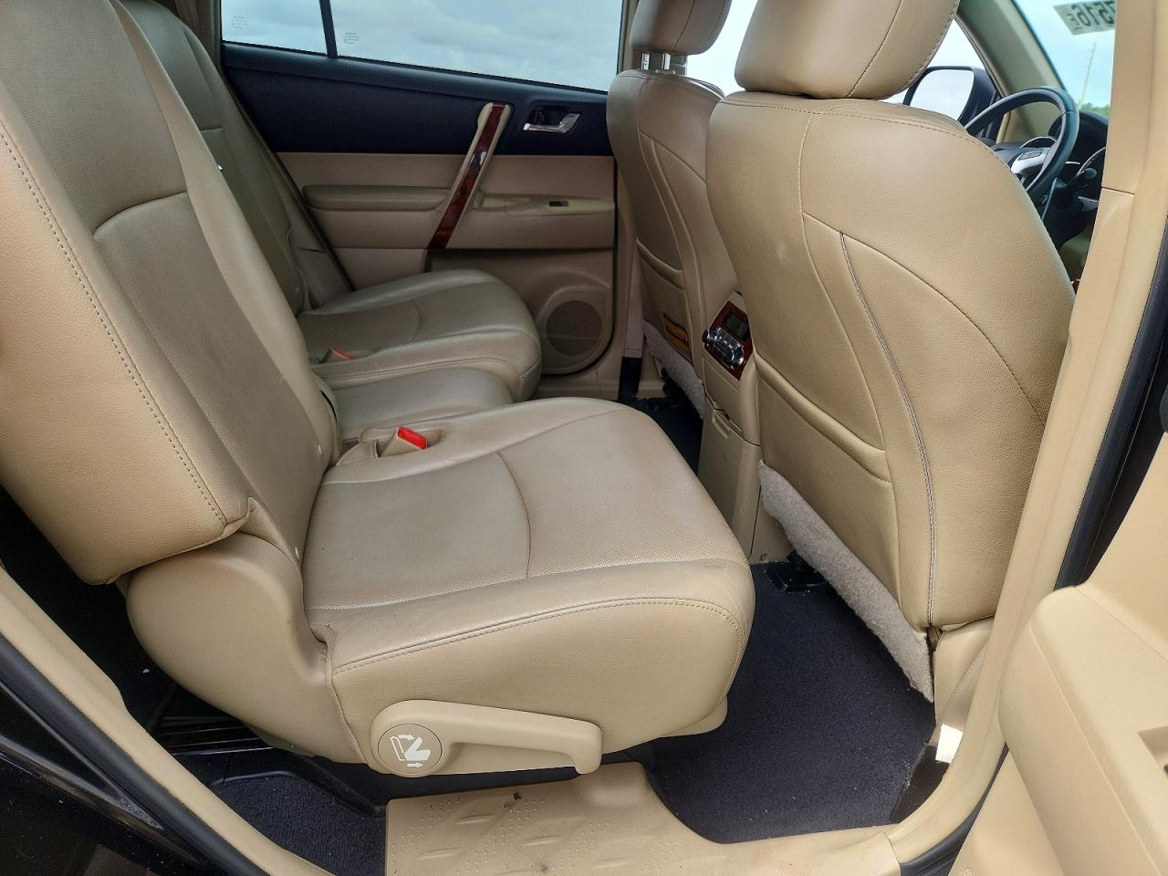 2012 Toyota Highlander Limited Black vin: 5TDYK3EH3CS082823