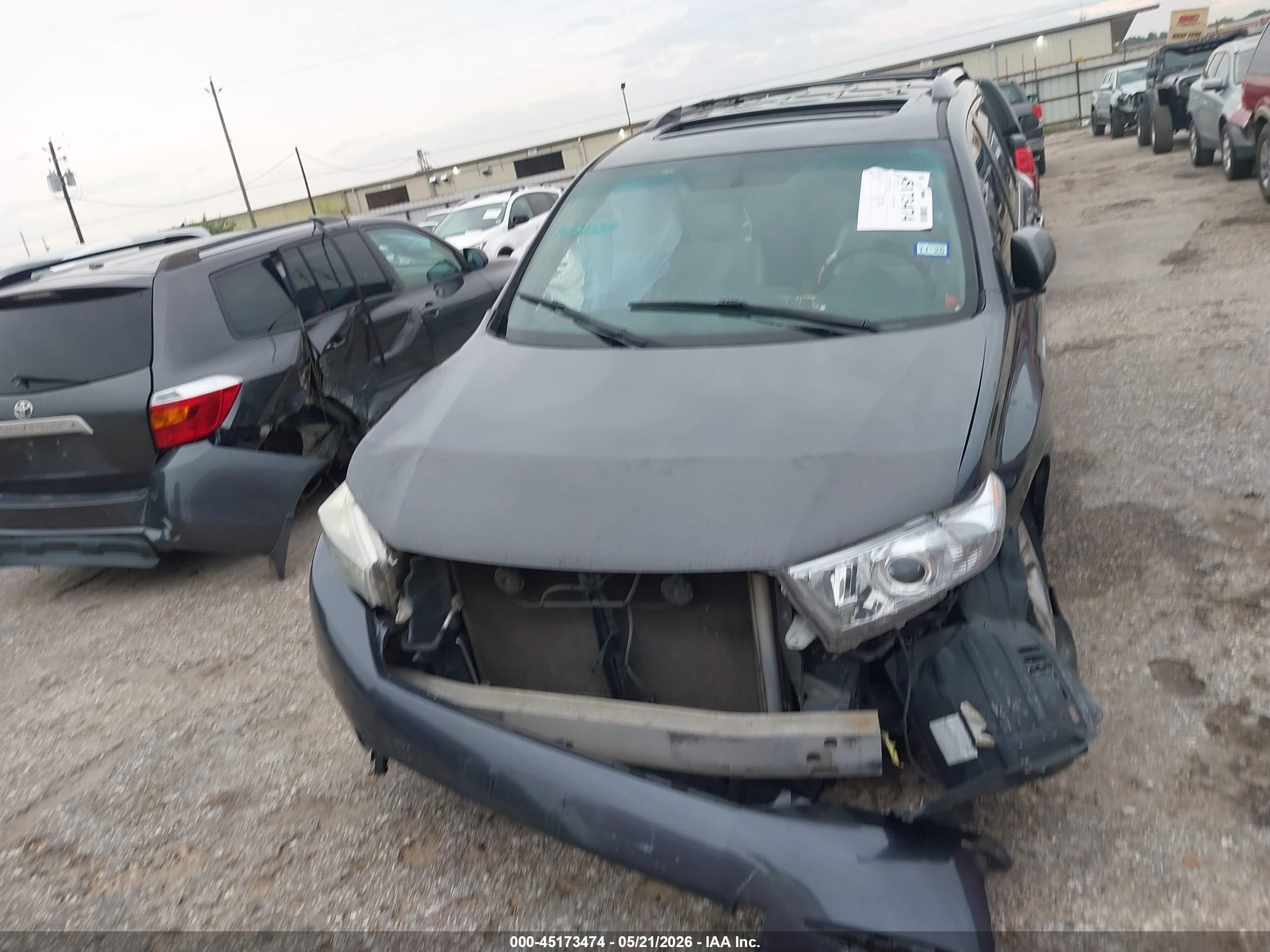 2013 Toyota Highlander Limited V6 Серый vin: 5TDYK3EH3DS102196