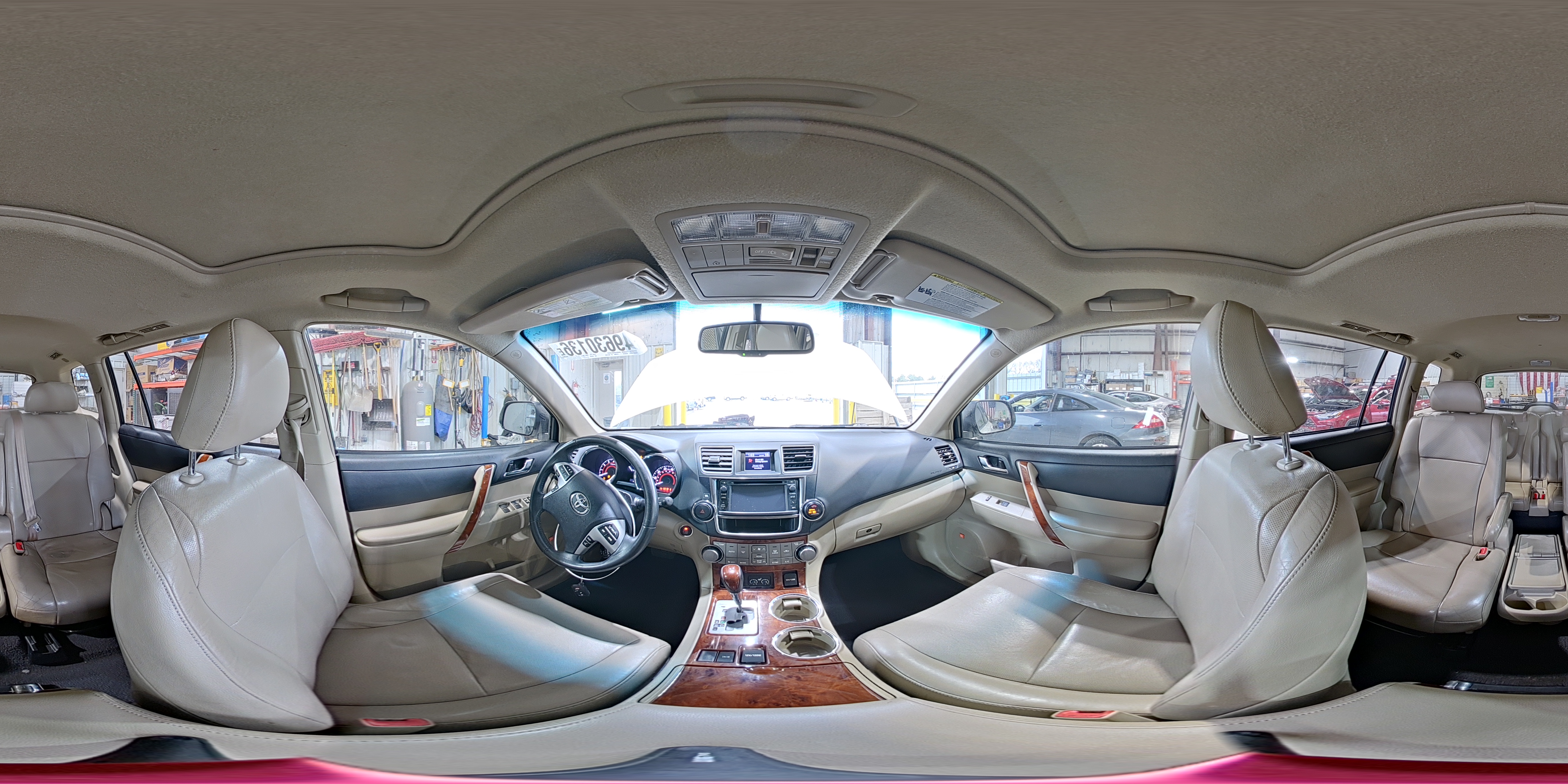 2013 Toyota Highlander Limited White vin: 5TDYK3EH3DS130189