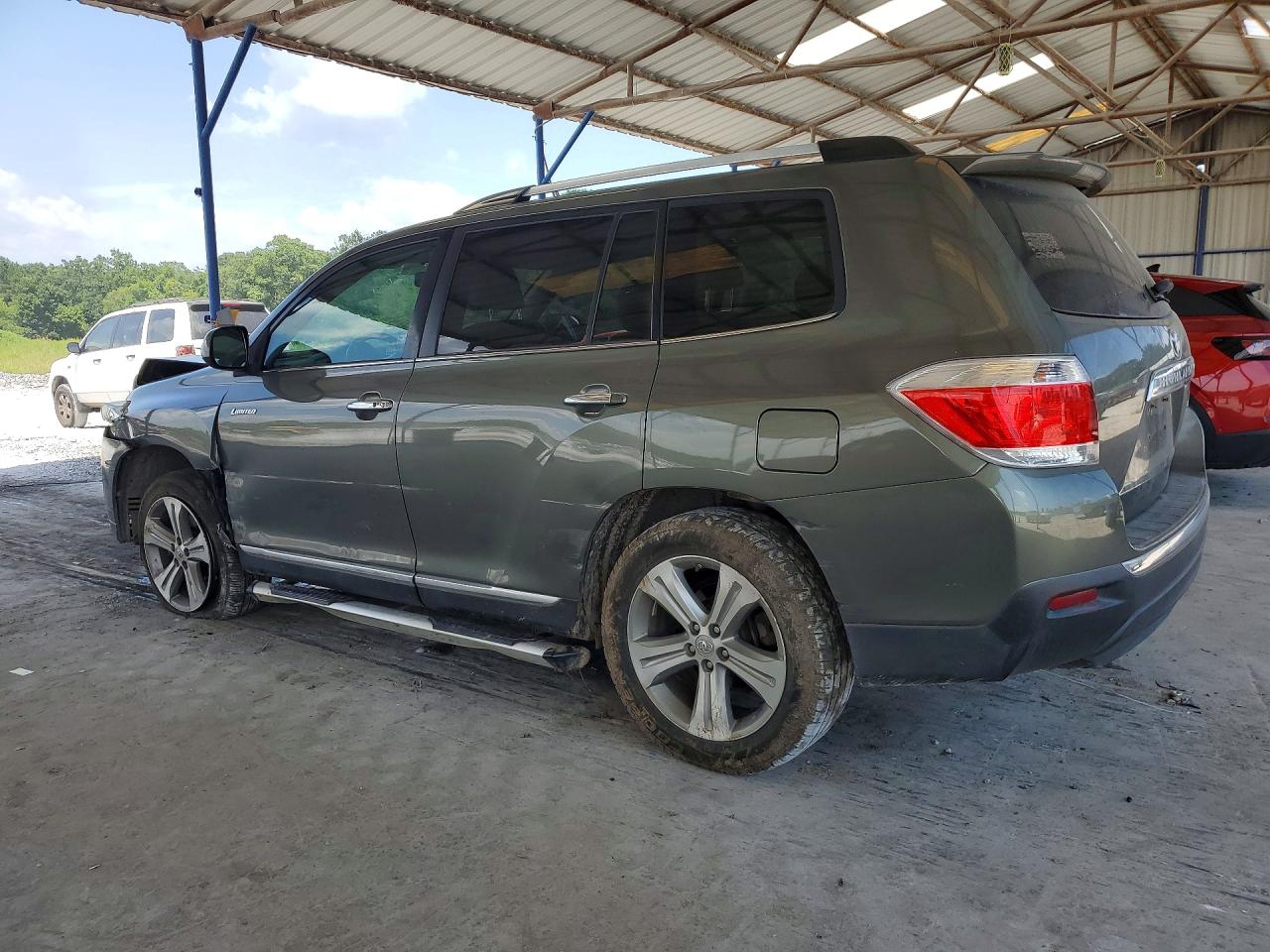2011 Toyota Highlander Limited Gray vin: 5TDYK3EH4BS033239