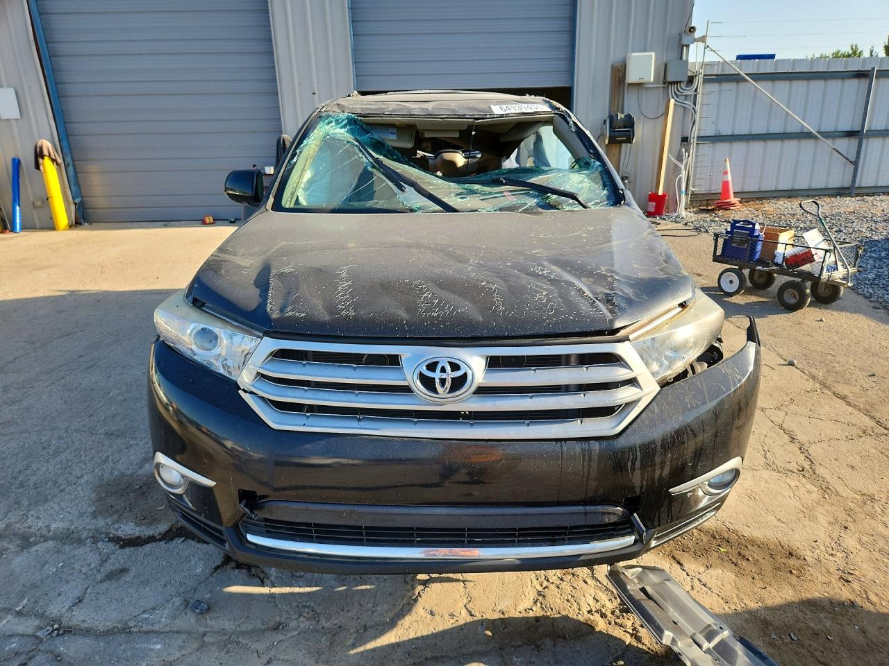 2012 Toyota Highlander Limited Black vin: 5TDYK3EH4CS066226