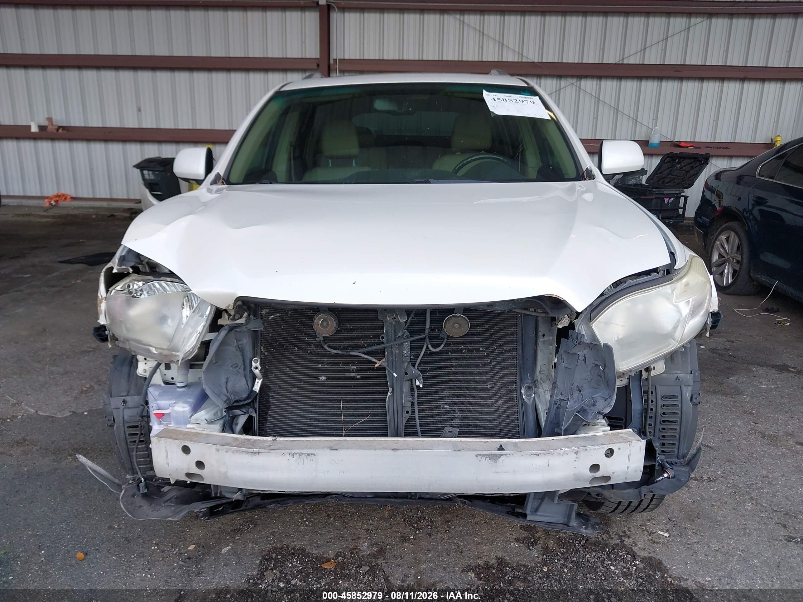 2010 Toyota Highlander Limited V6 Белый vin: 5TDYK3EH5AS010714