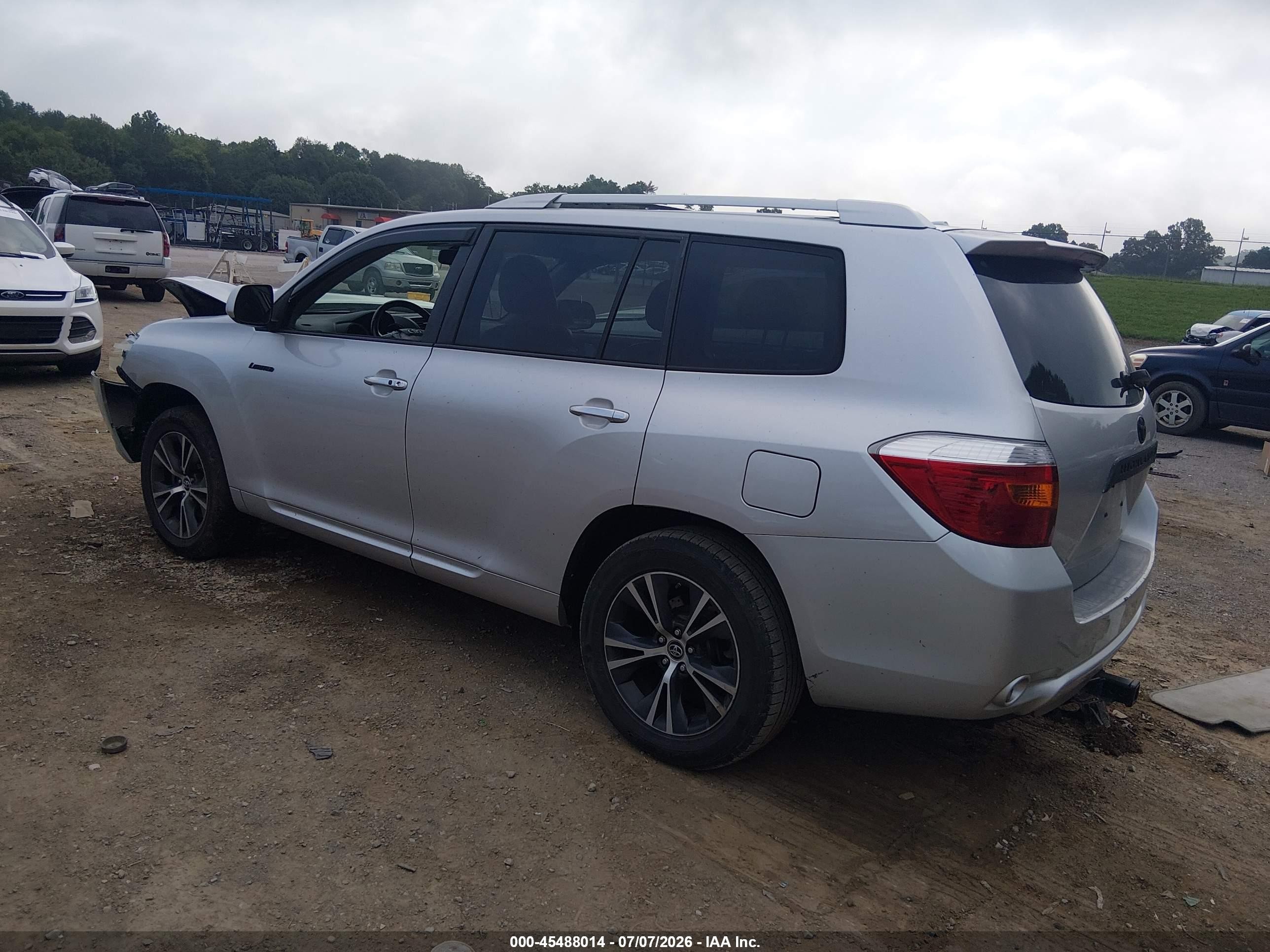 2010 Toyota Highlander Limited V6 Silver vin: 5TDYK3EH5AS010826