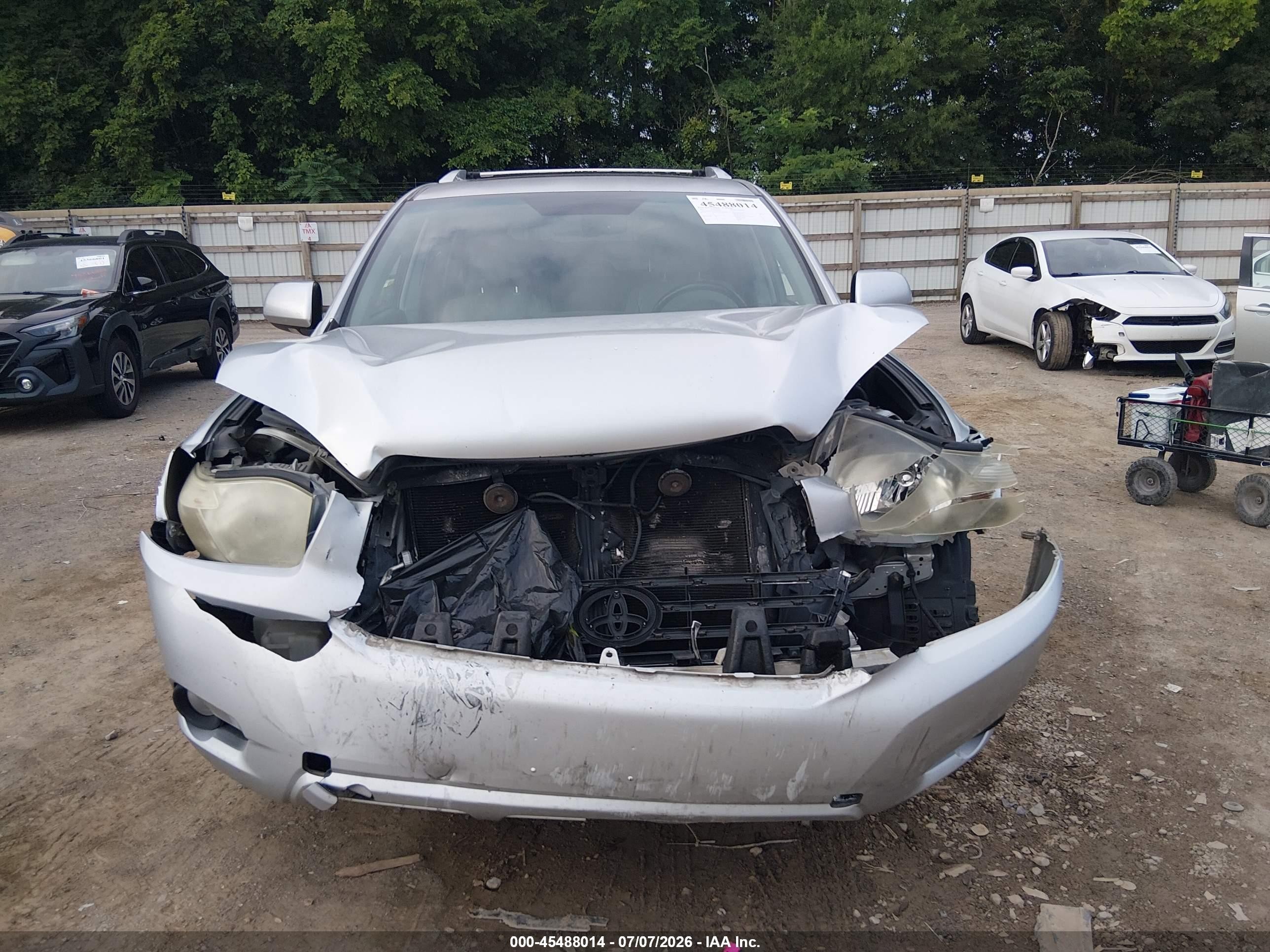 2010 Toyota Highlander Limited V6 Silver vin: 5TDYK3EH5AS010826