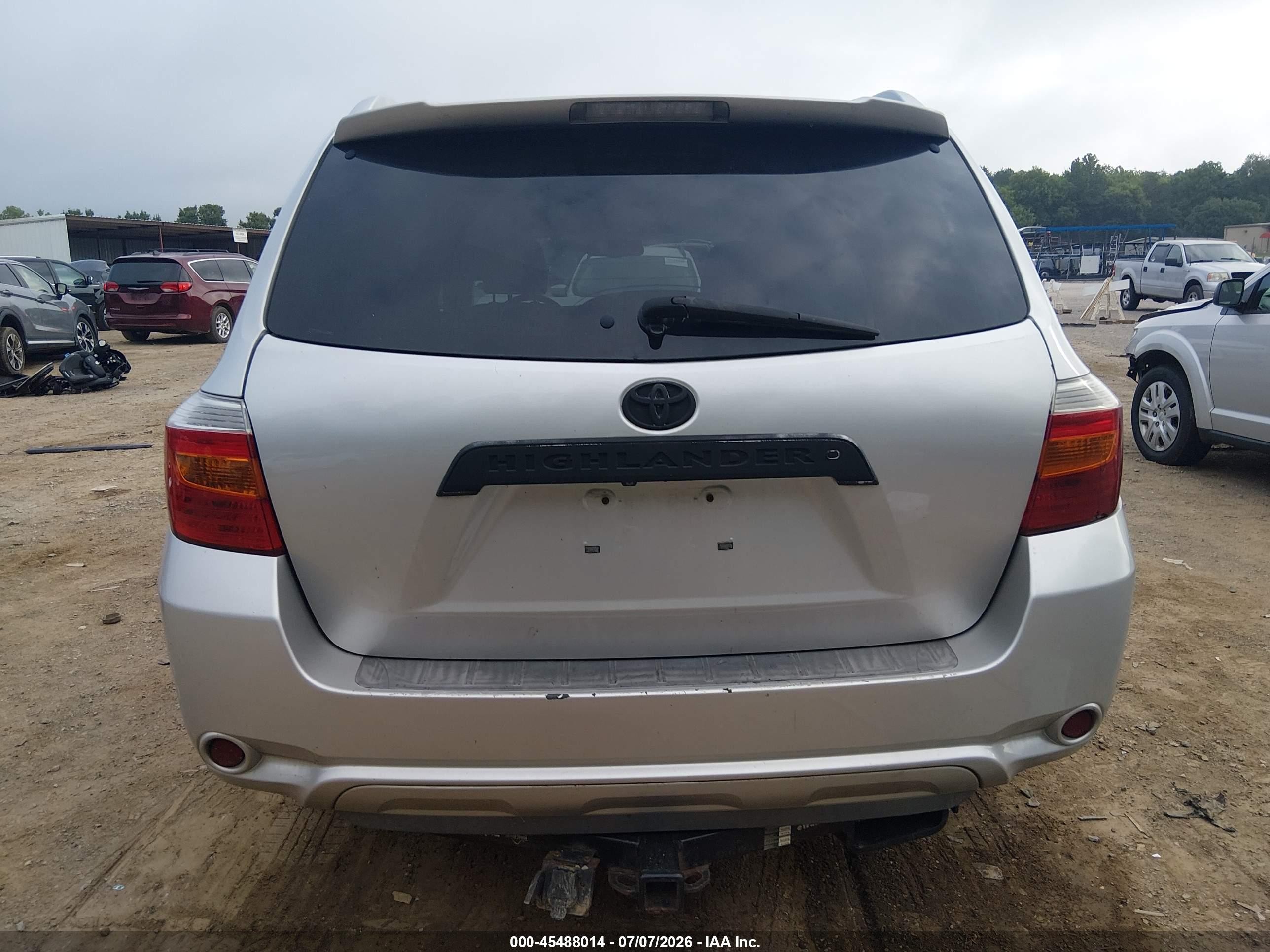 2010 Toyota Highlander Limited V6 Silver vin: 5TDYK3EH5AS010826