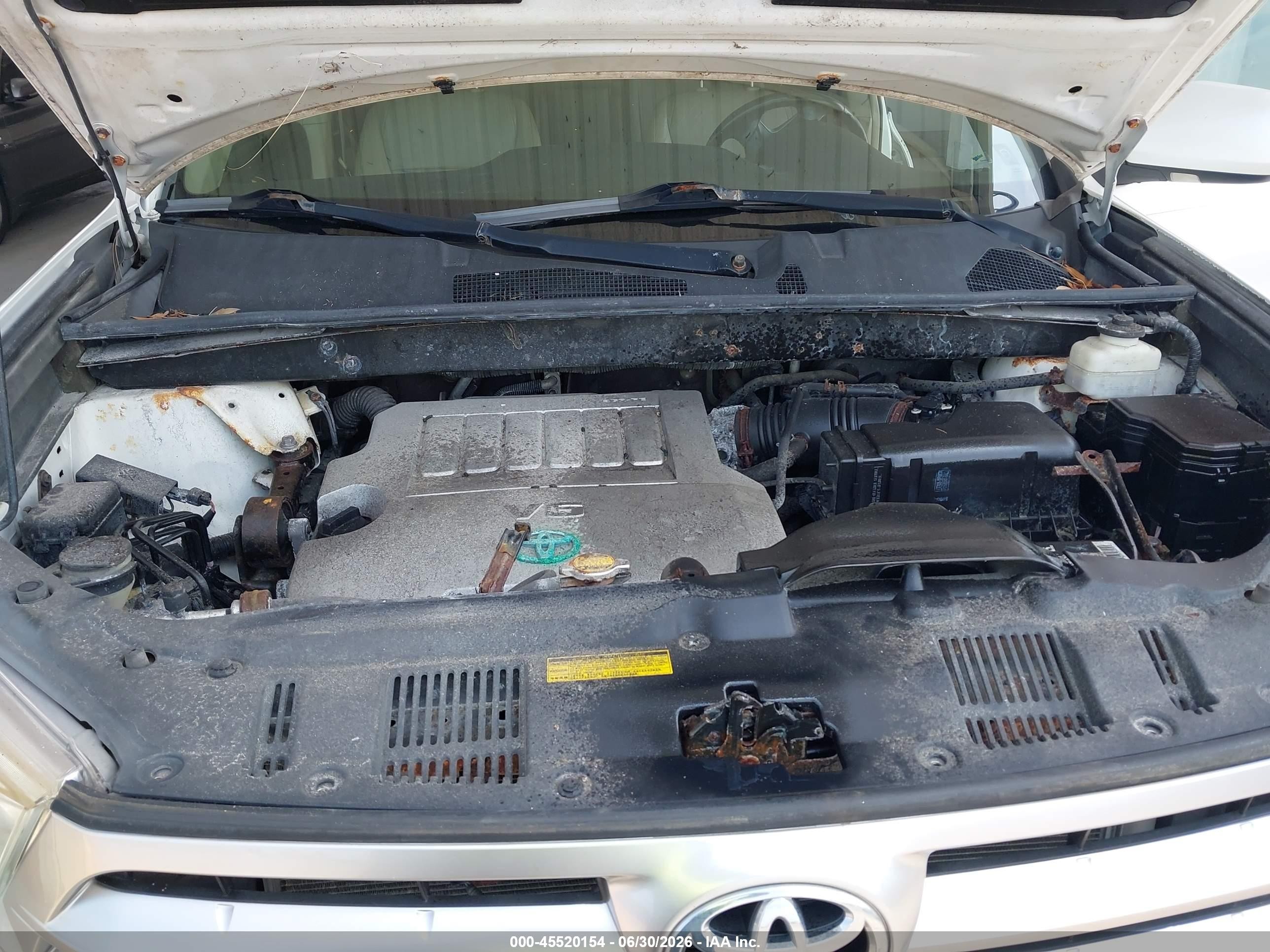 2012 Toyota Highlander Limited V6 White vin: 5TDYK3EH5CS061309