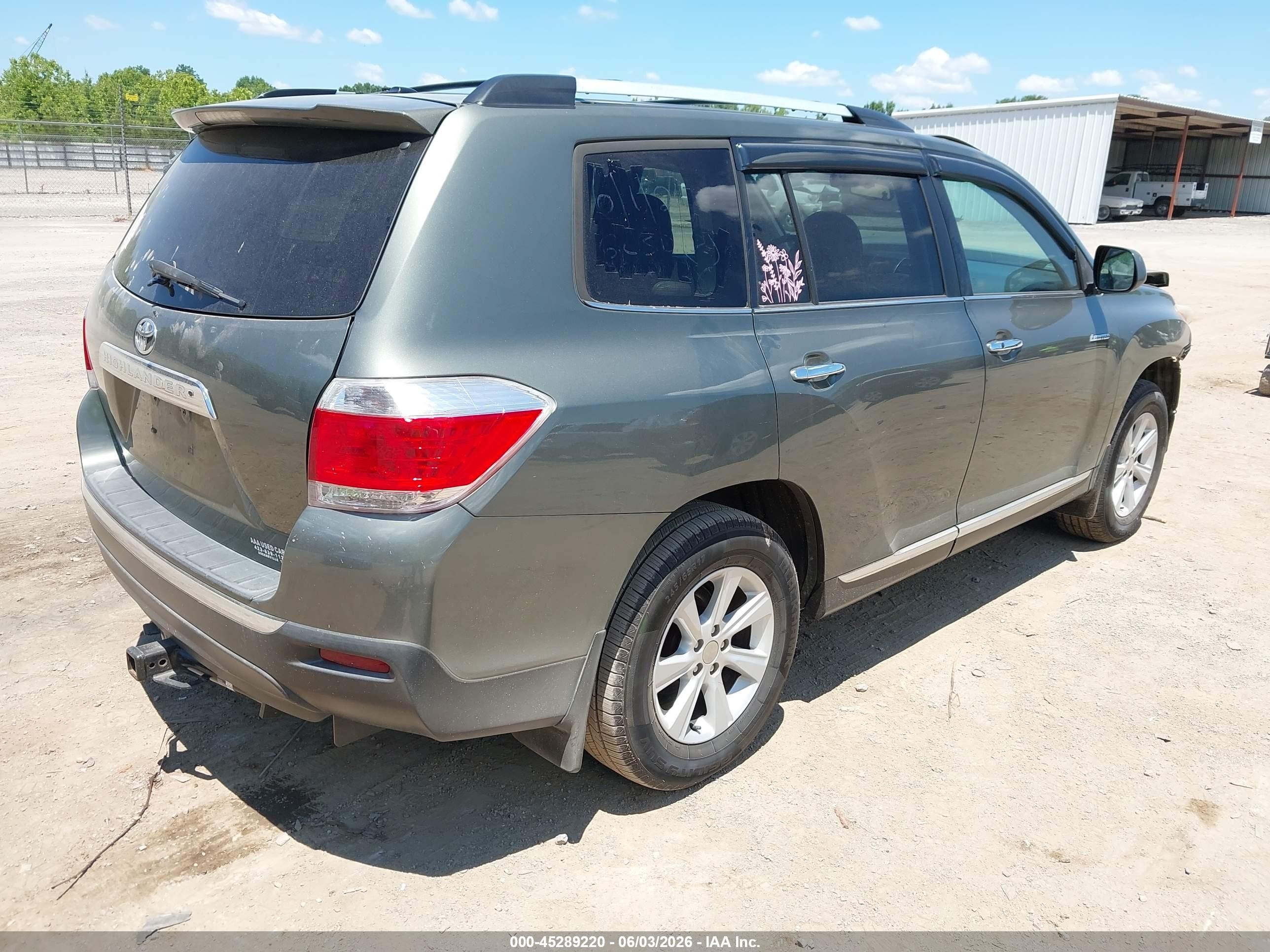 2013 Toyota Highlander Limited V6 Gray vin: 5TDYK3EH5DS110722