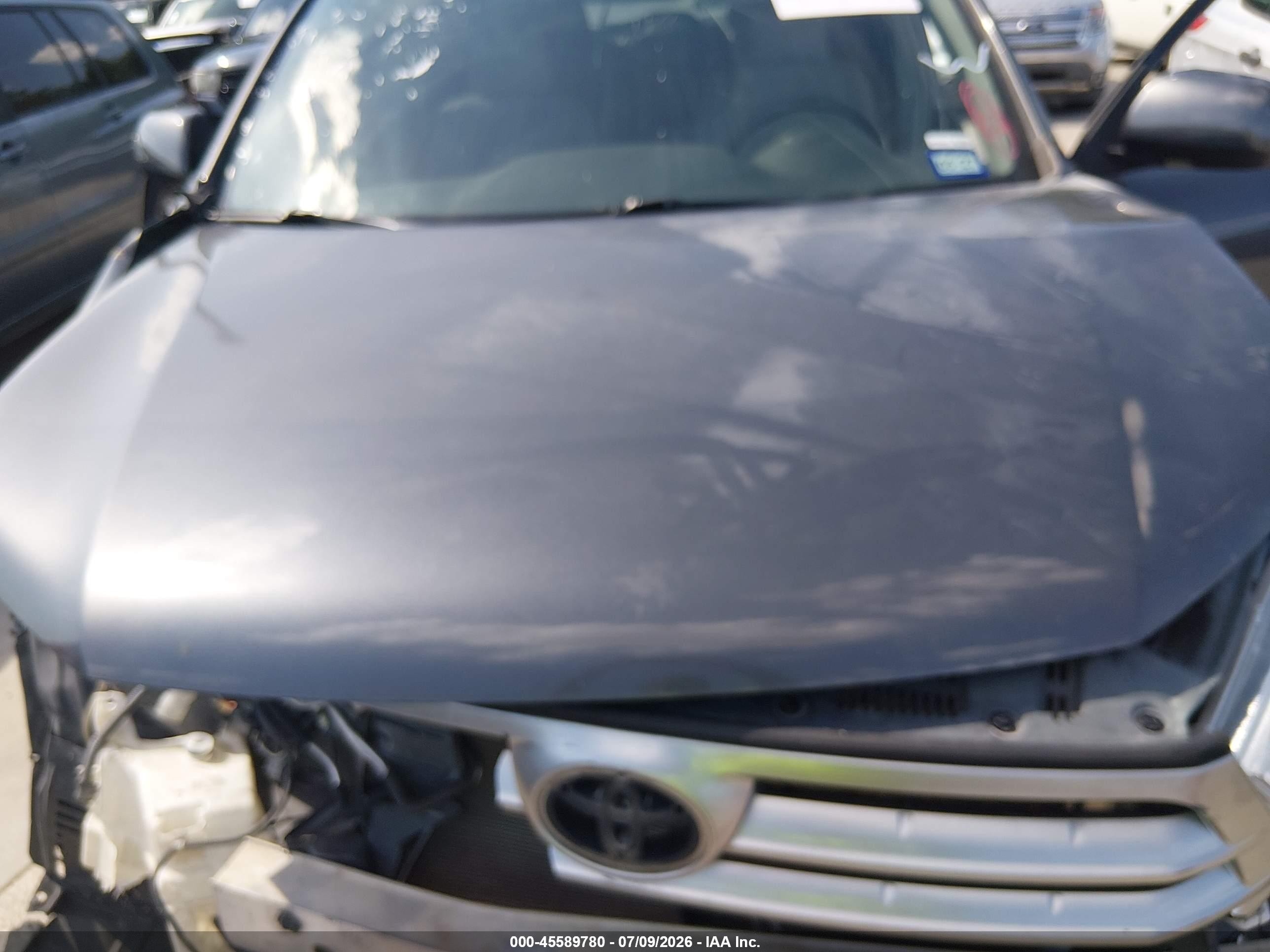 2013 Toyota Highlander Limited V6 Gray vin: 5TDYK3EH5DS110798