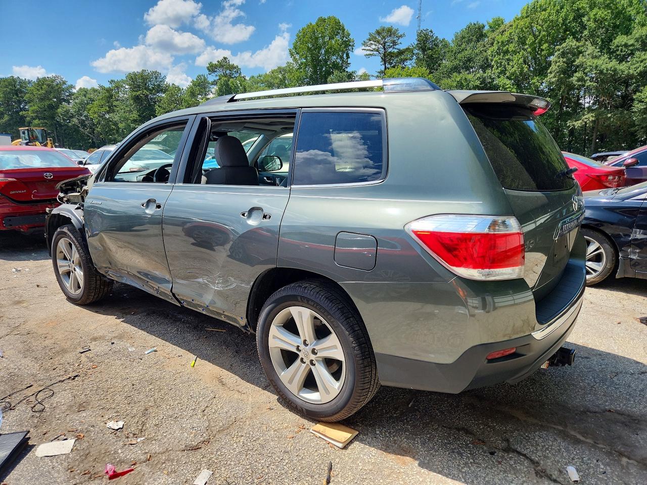 2013 Toyota Highlander Limited Gray vin: 5TDYK3EH5DS119467