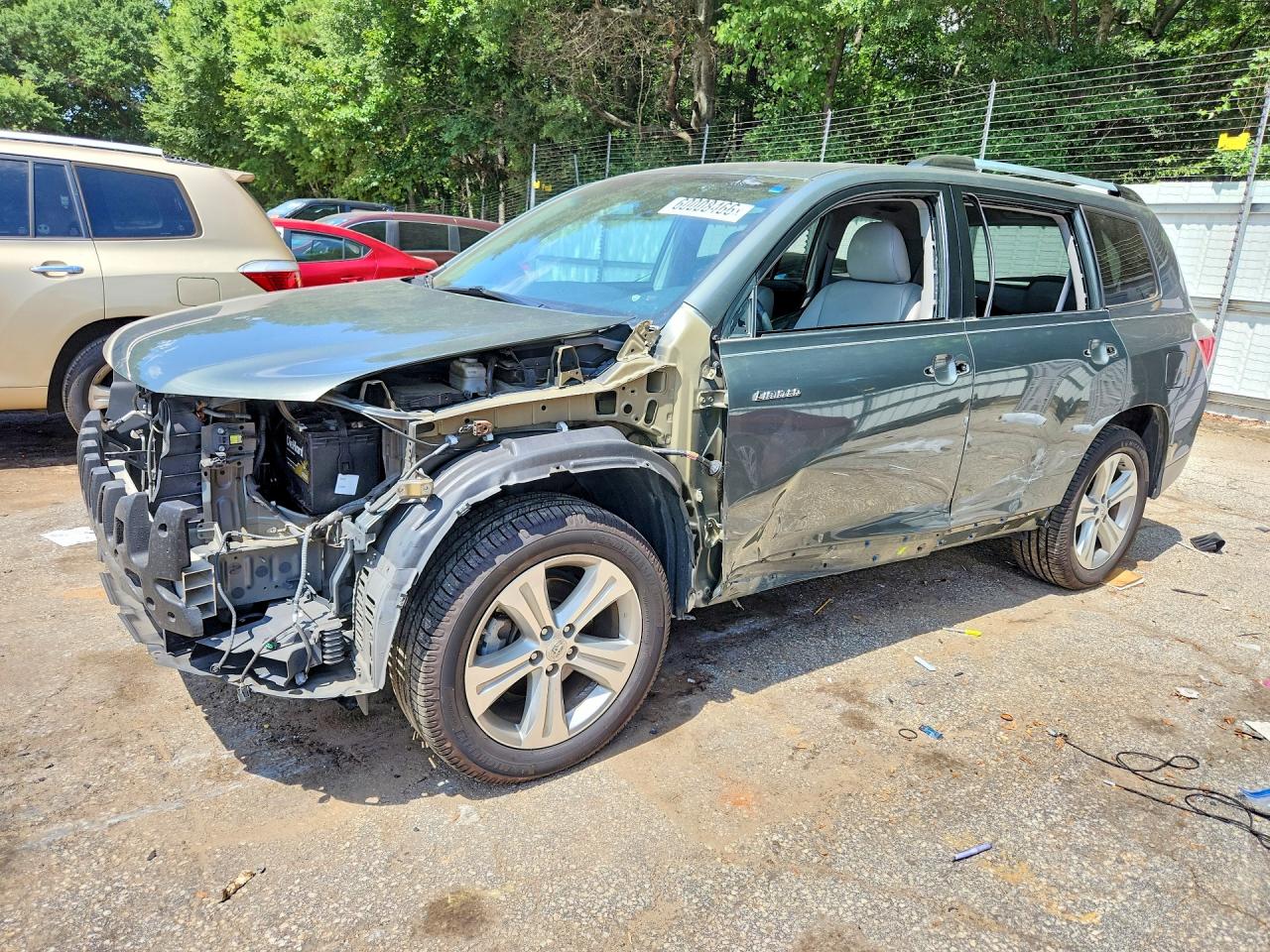 2013 Toyota Highlander Limited Gray vin: 5TDYK3EH5DS119467