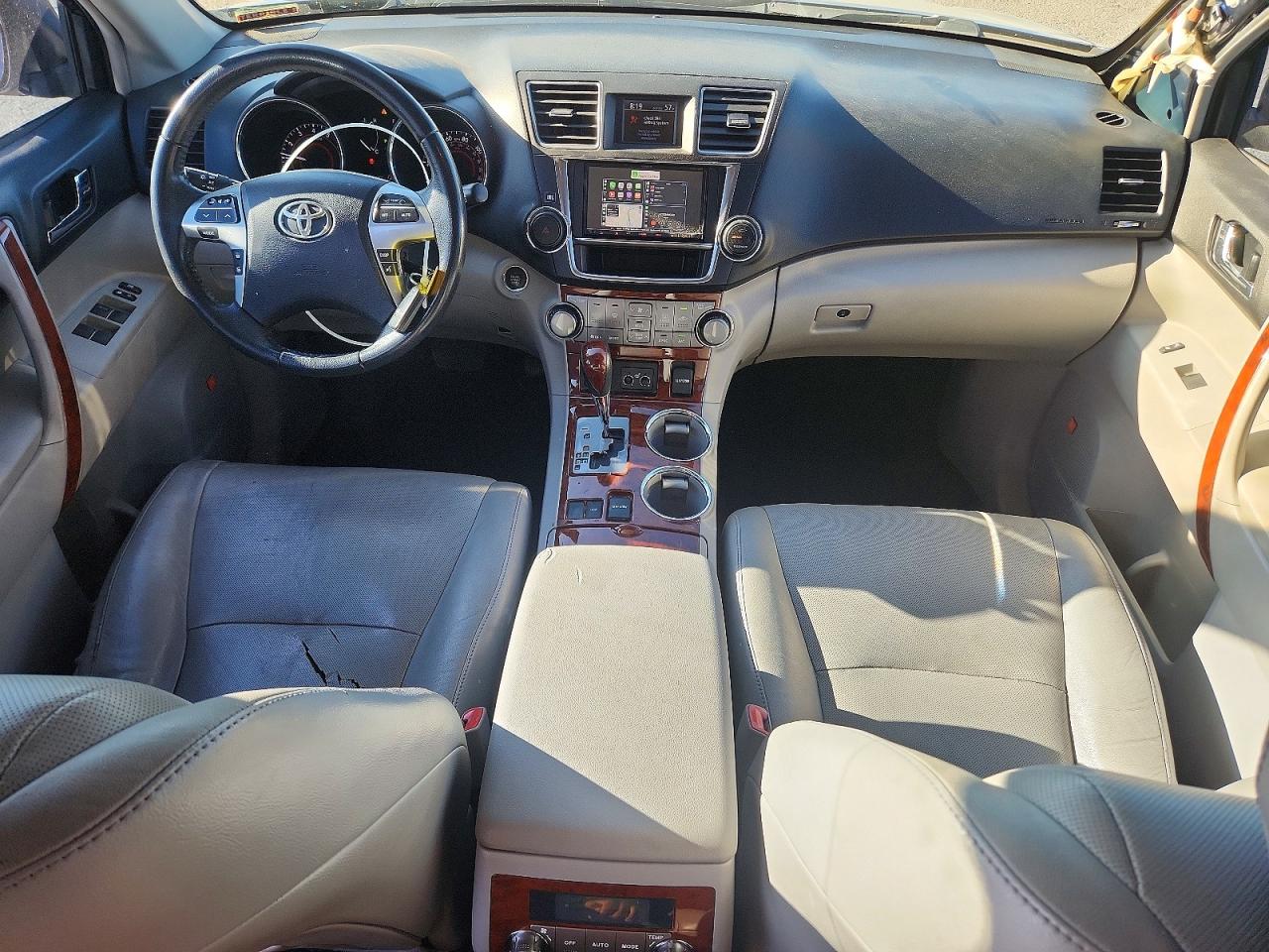 2013 Toyota Highlander Limited Blue vin: 5TDYK3EH5DS121736