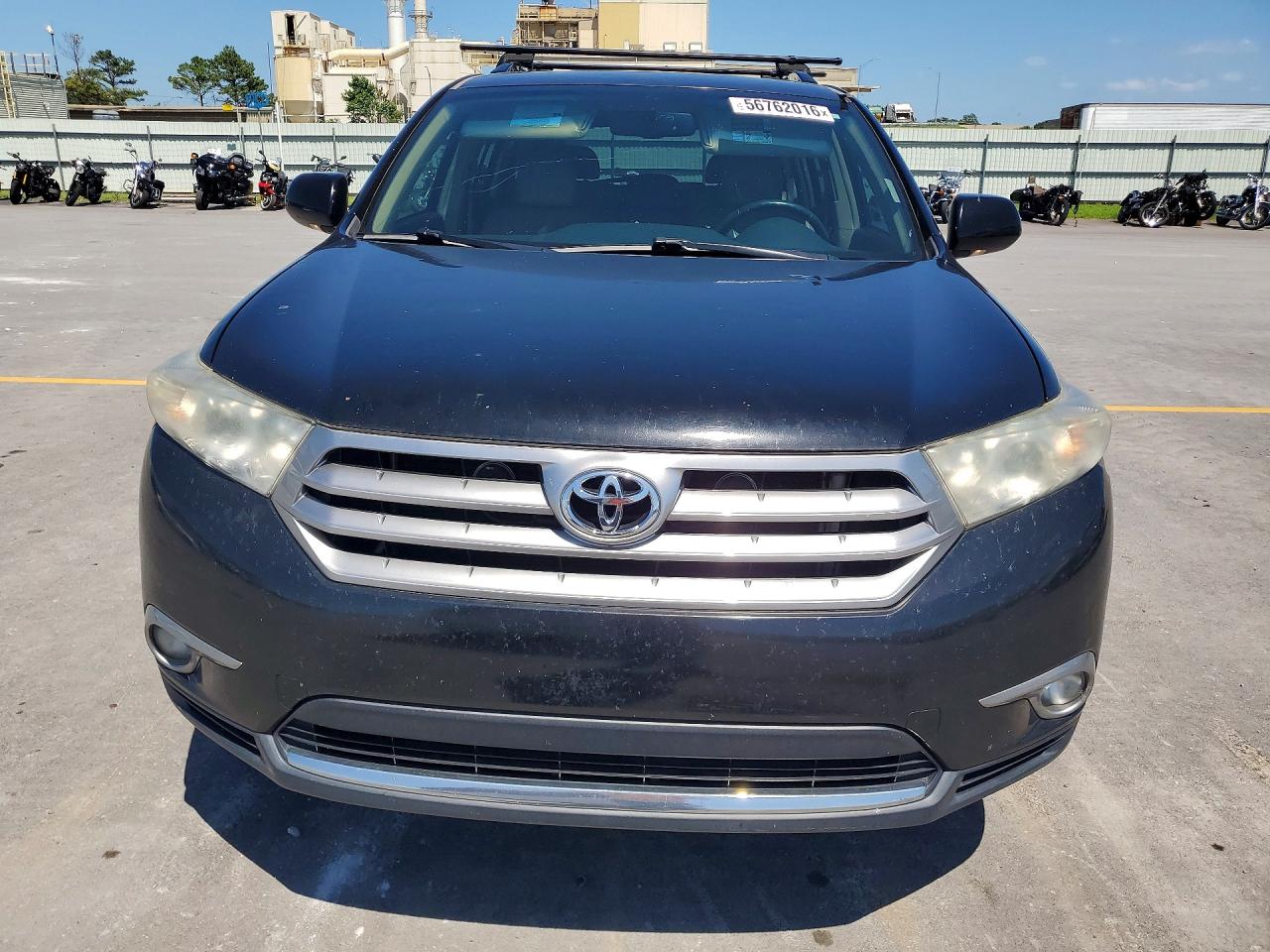 2013 Toyota Highlander Limited Black vin: 5TDYK3EH5DS137838