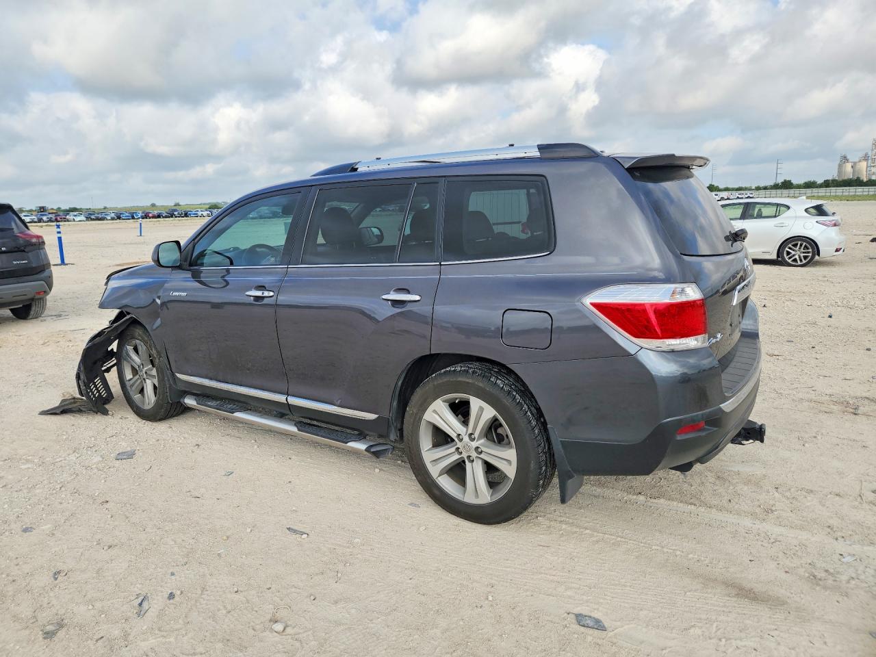 2012 Toyota Highlander Limited Gray vin: 5TDYK3EH6CS057401