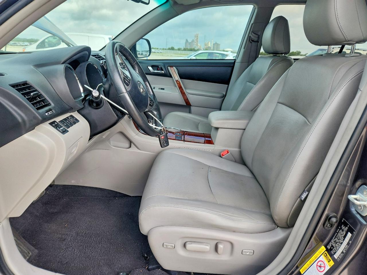 2012 Toyota Highlander Limited Gray vin: 5TDYK3EH6CS057401