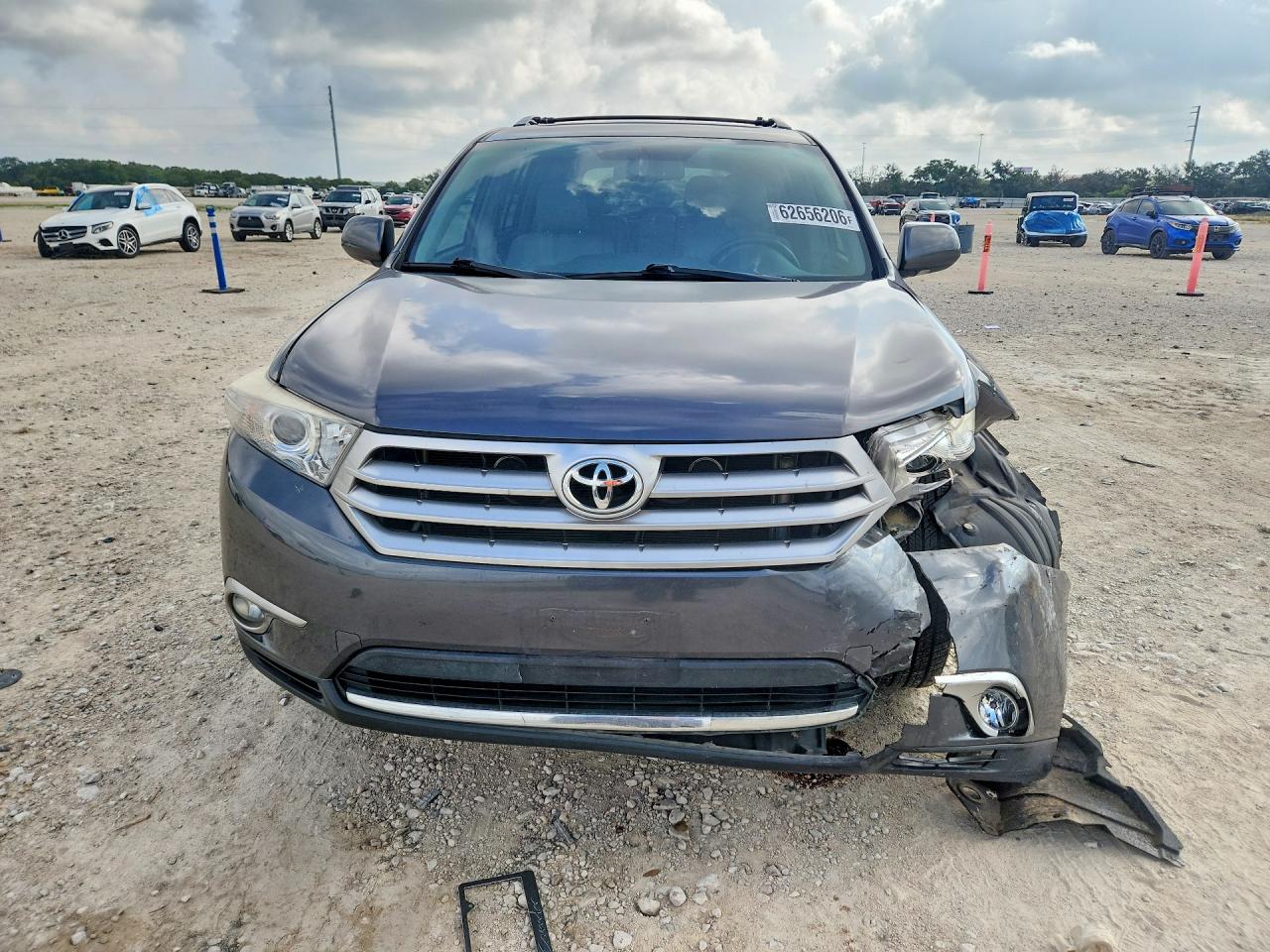 2012 Toyota Highlander Limited Gray vin: 5TDYK3EH6CS057401