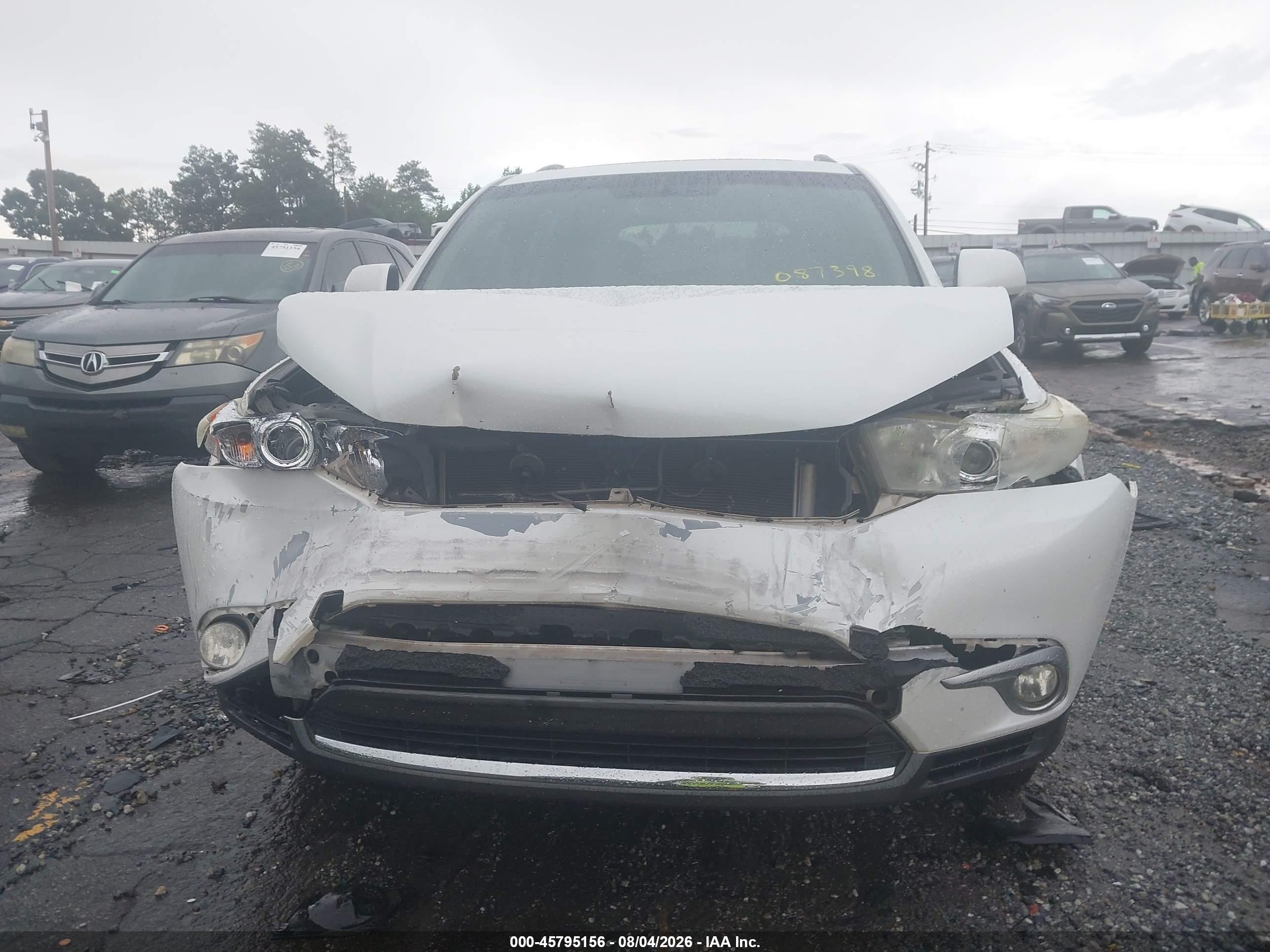 2012 Toyota Highlander Limited V6 White vin: 5TDYK3EH6CS087398