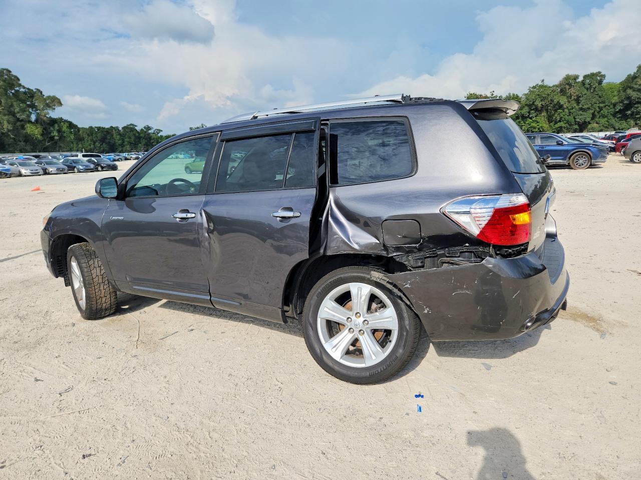 2010 Toyota Highlander Limited Gray vin: 5TDYK3EH7AS020368
