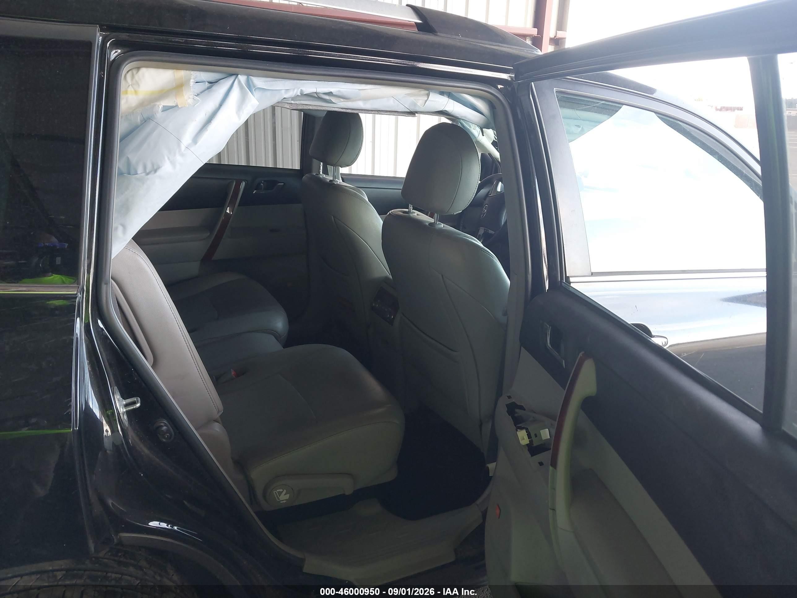 2011 Toyota Highlander Limited V6 Black vin: 5TDYK3EH7BS024101