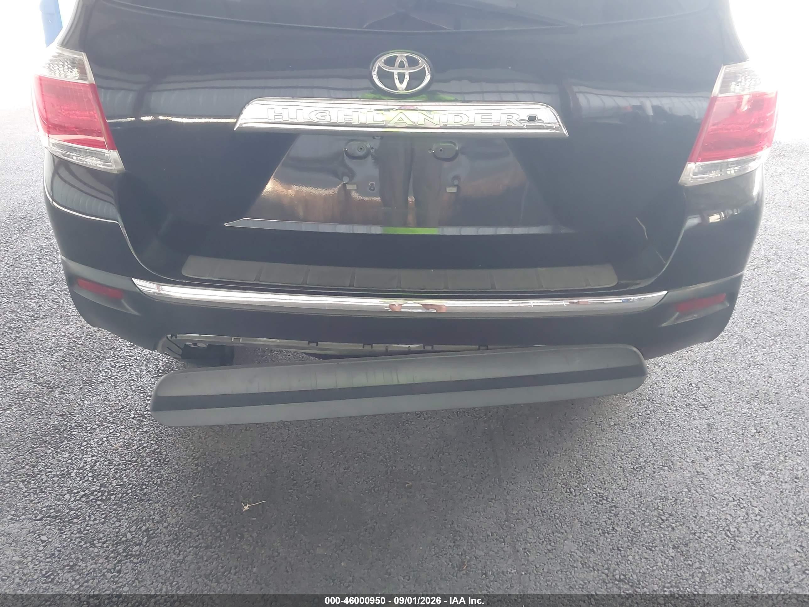2011 Toyota Highlander Limited V6 Black vin: 5TDYK3EH7BS024101