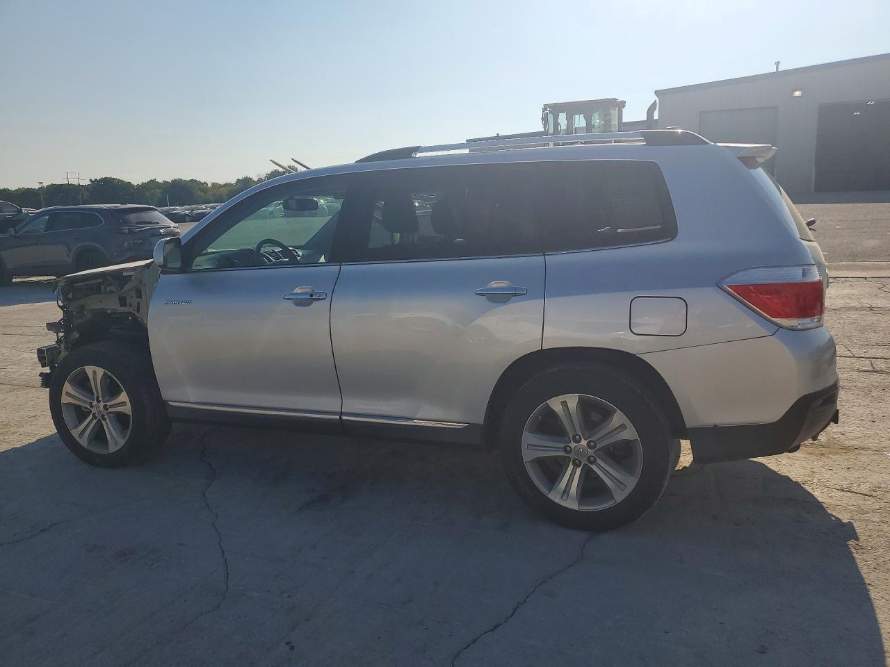 2012 Toyota Highlander Limited Silver vin: 5TDYK3EH7CS081416