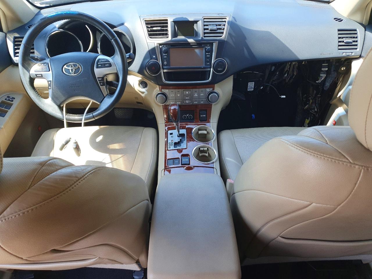 2013 Toyota Highlander Limited Burgundy vin: 5TDYK3EH7DS114593