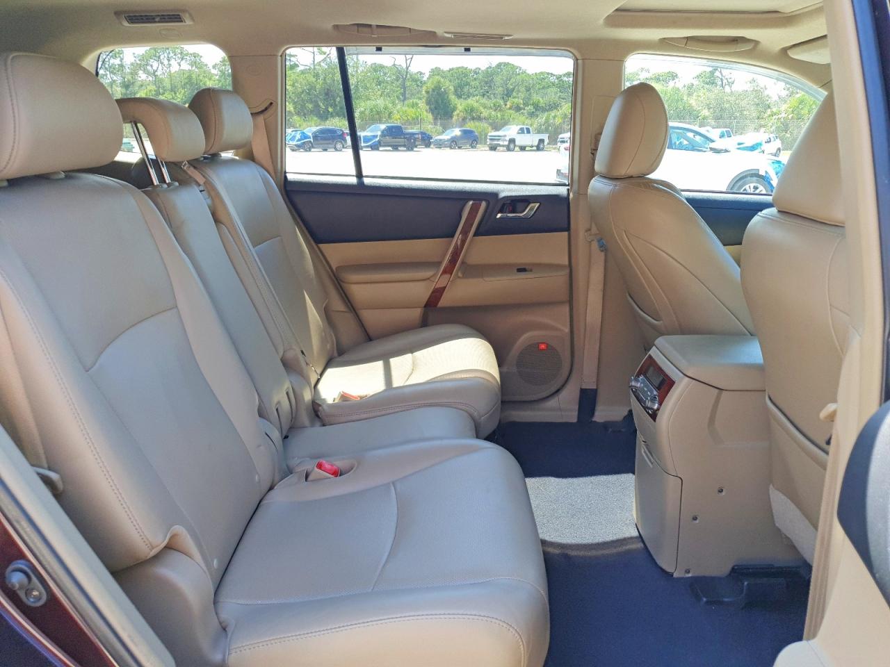 2013 Toyota Highlander Limited Burgundy vin: 5TDYK3EH7DS114593