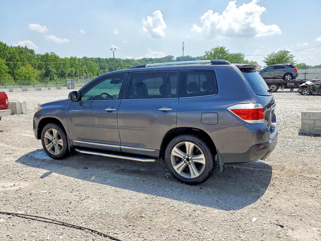 2013 Toyota Highlander Limited Gray vin: 5TDYK3EH7DS126470