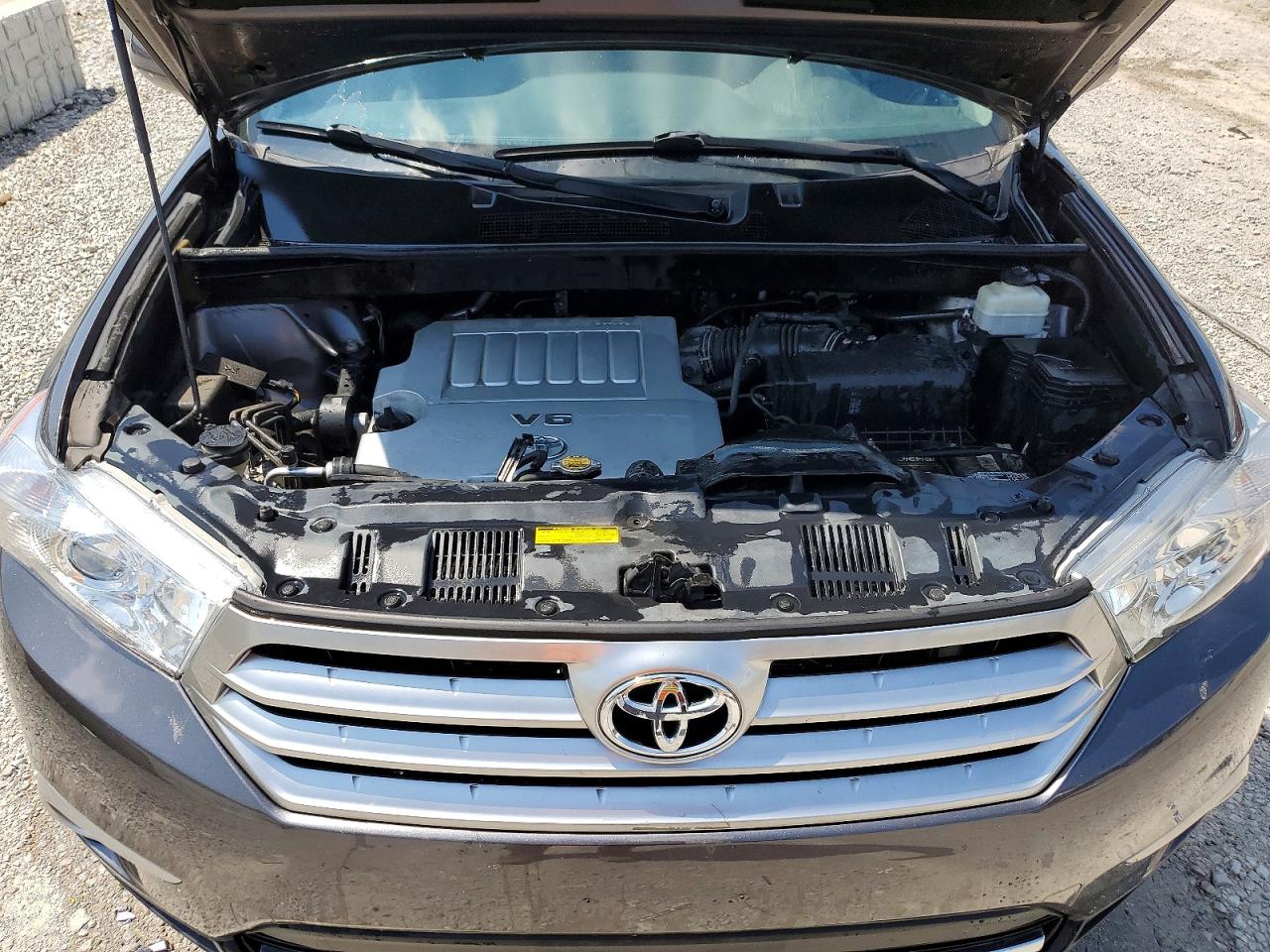 2013 Toyota Highlander Limited Gray vin: 5TDYK3EH7DS126470