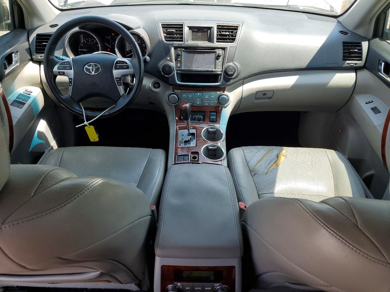 2013 Toyota Highlander Limited Gray vin: 5TDYK3EH7DS126470