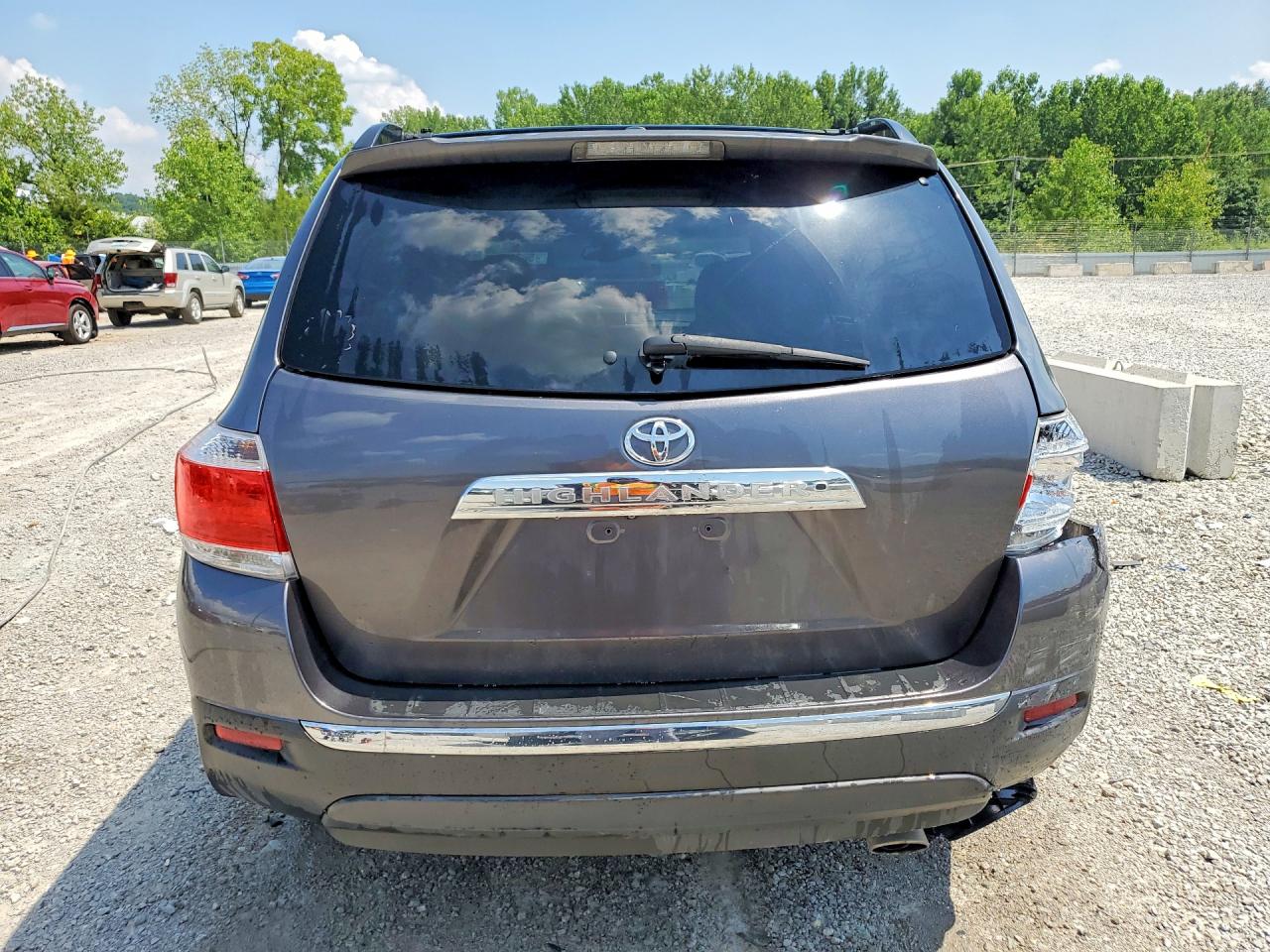 2013 Toyota Highlander Limited Gray vin: 5TDYK3EH7DS126470