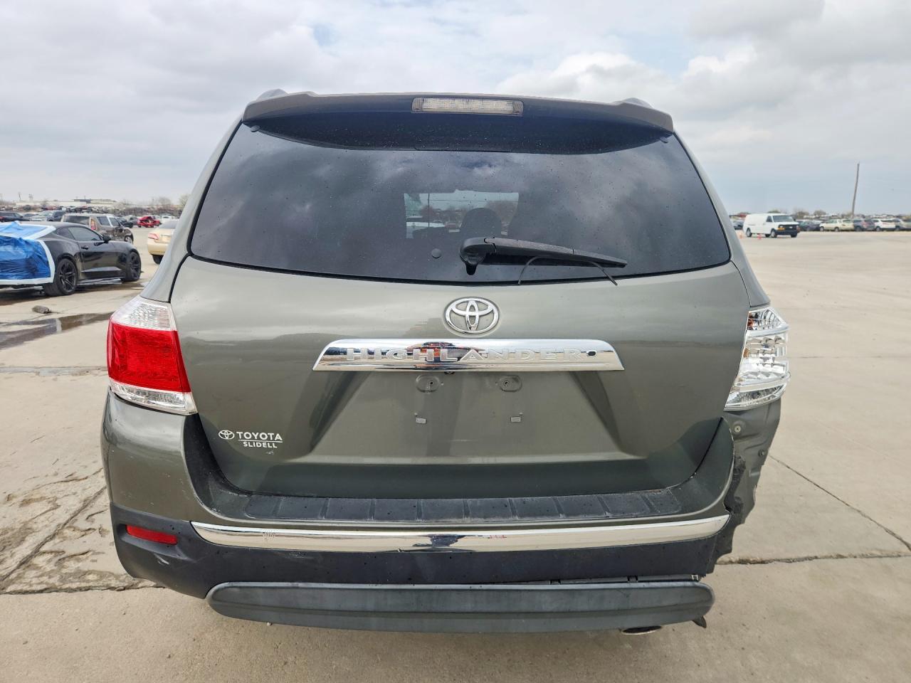 2011 Toyota Highlander Limited Gray vin: 5TDYK3EH8BS033695