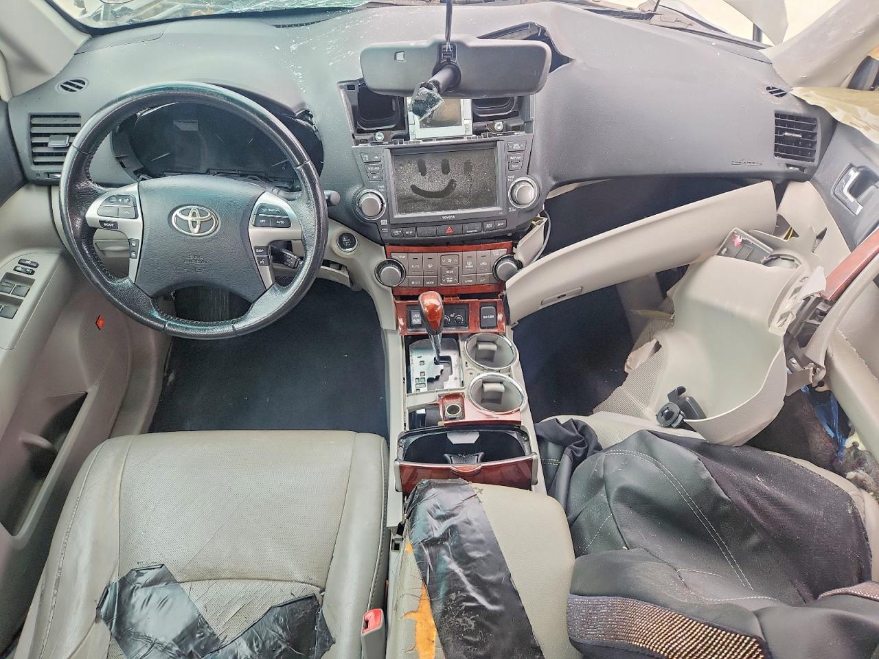 2011 Toyota Highlander Limited Gray vin: 5TDYK3EH8BS033695