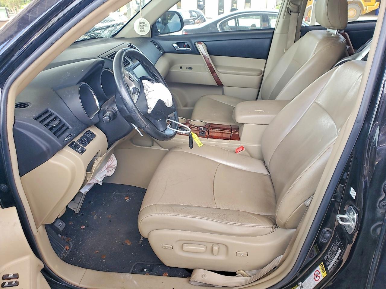 2012 Toyota Highlander Limited Черный vin: 5TDYK3EH8CS062003