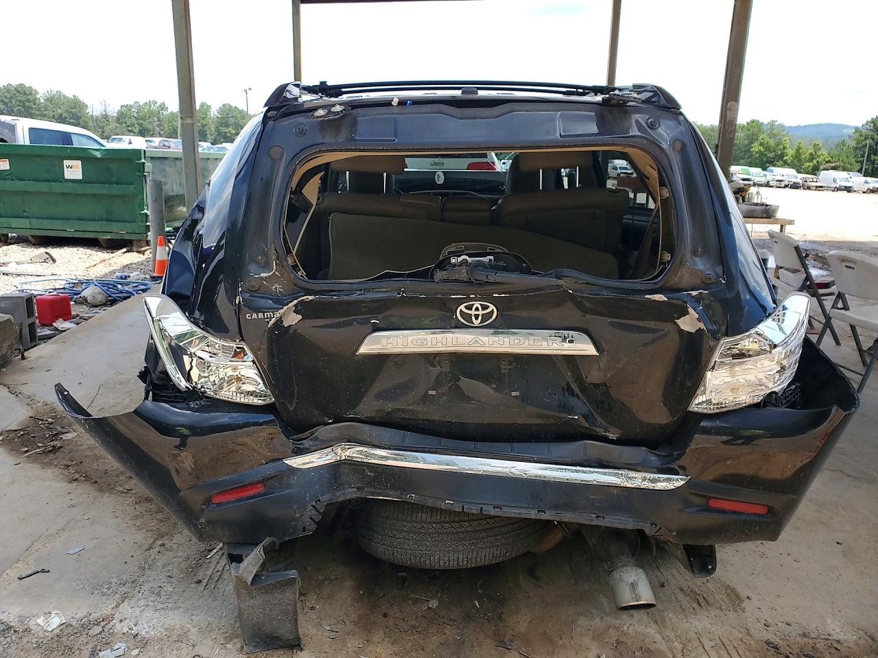 2012 Toyota Highlander Limited Черный vin: 5TDYK3EH8CS062003